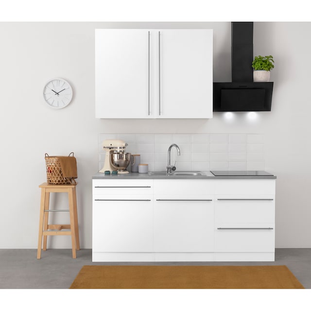 wiho Küchen Küche »Chicago«, wahlweise mit E-Geräten, Breite 180 cm online  kaufen | Jelmoli-Versand