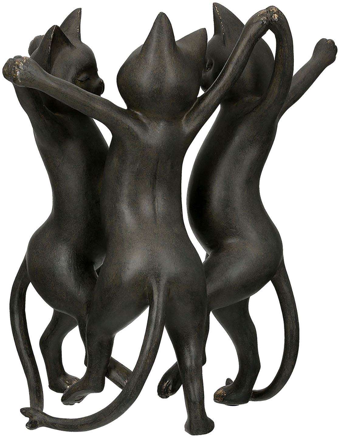 GILDE Tierfigur »Katze Gatto-Trio, schwarz«