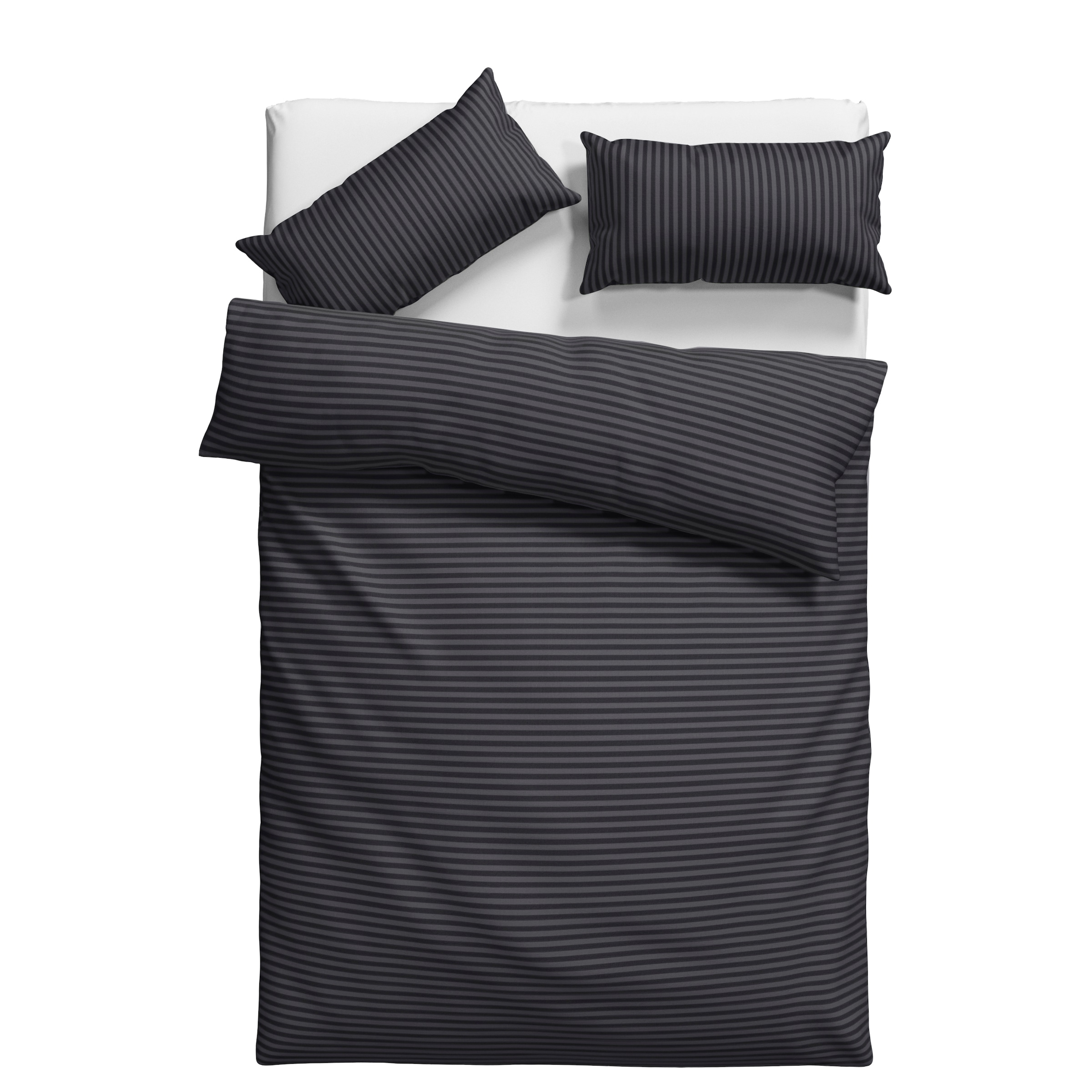 Bruno Banani Bettwäsche »Jassen«, moderne Bettwäsche aus Baumwolle, Bettwäsche mit Streifen-Design