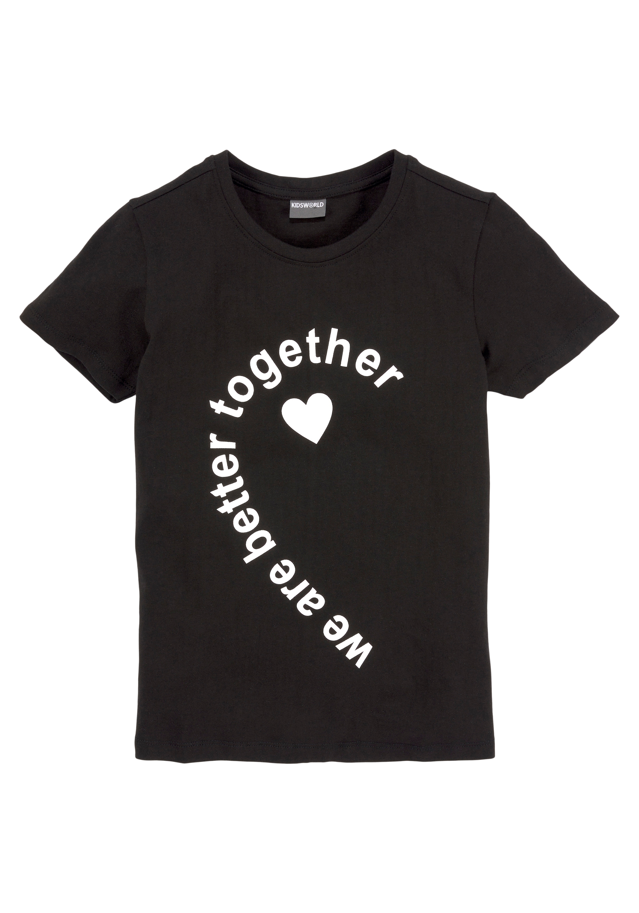 ✵ KIDSWORLD T-Shirt »we are together«, better Form | Basic online (Packung, entdecken Jelmoli-Versand tlg.), 2