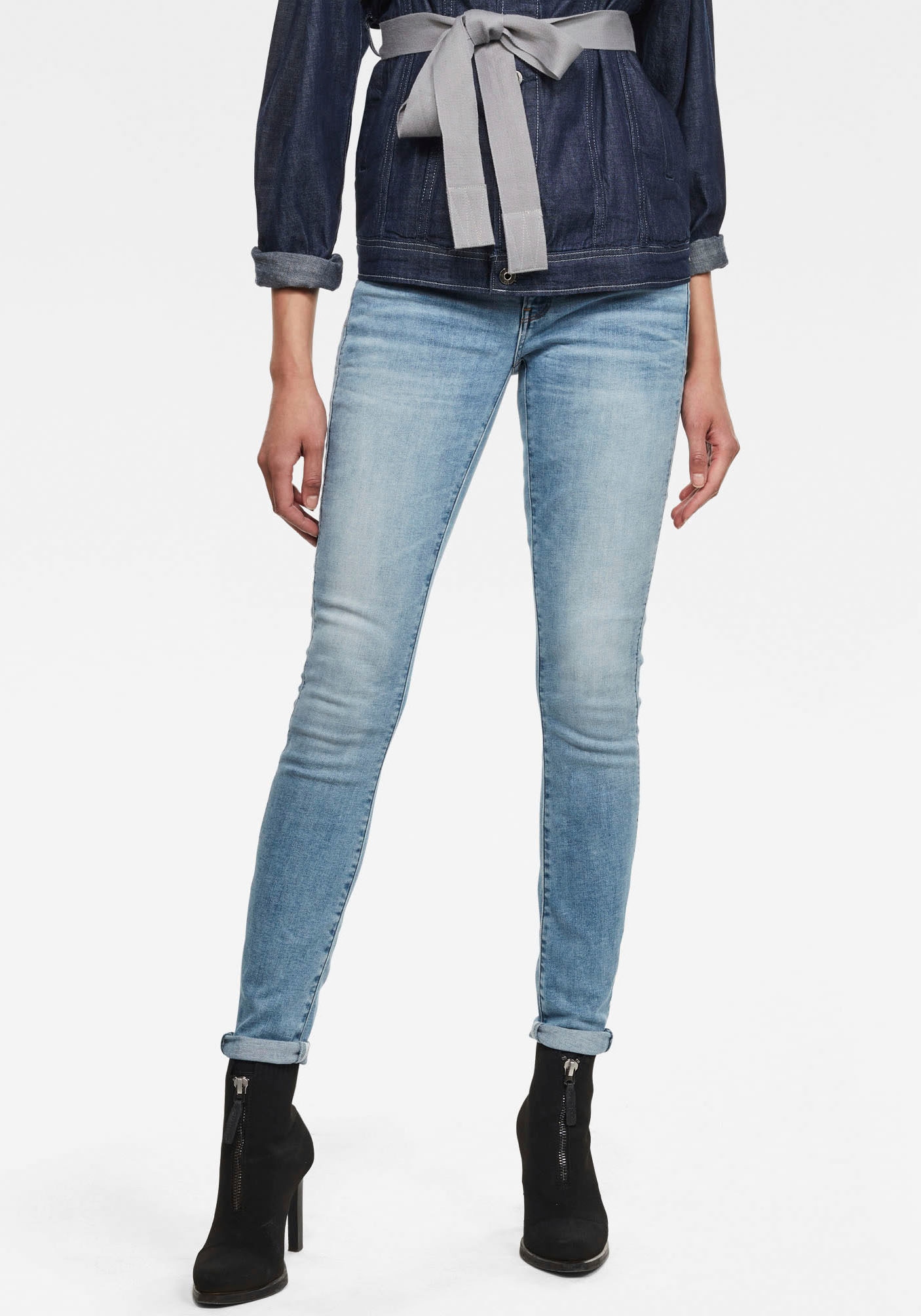 G-STAR Skinny-fit-Jeans »3301 High Skinny«, in High-Waist-Form