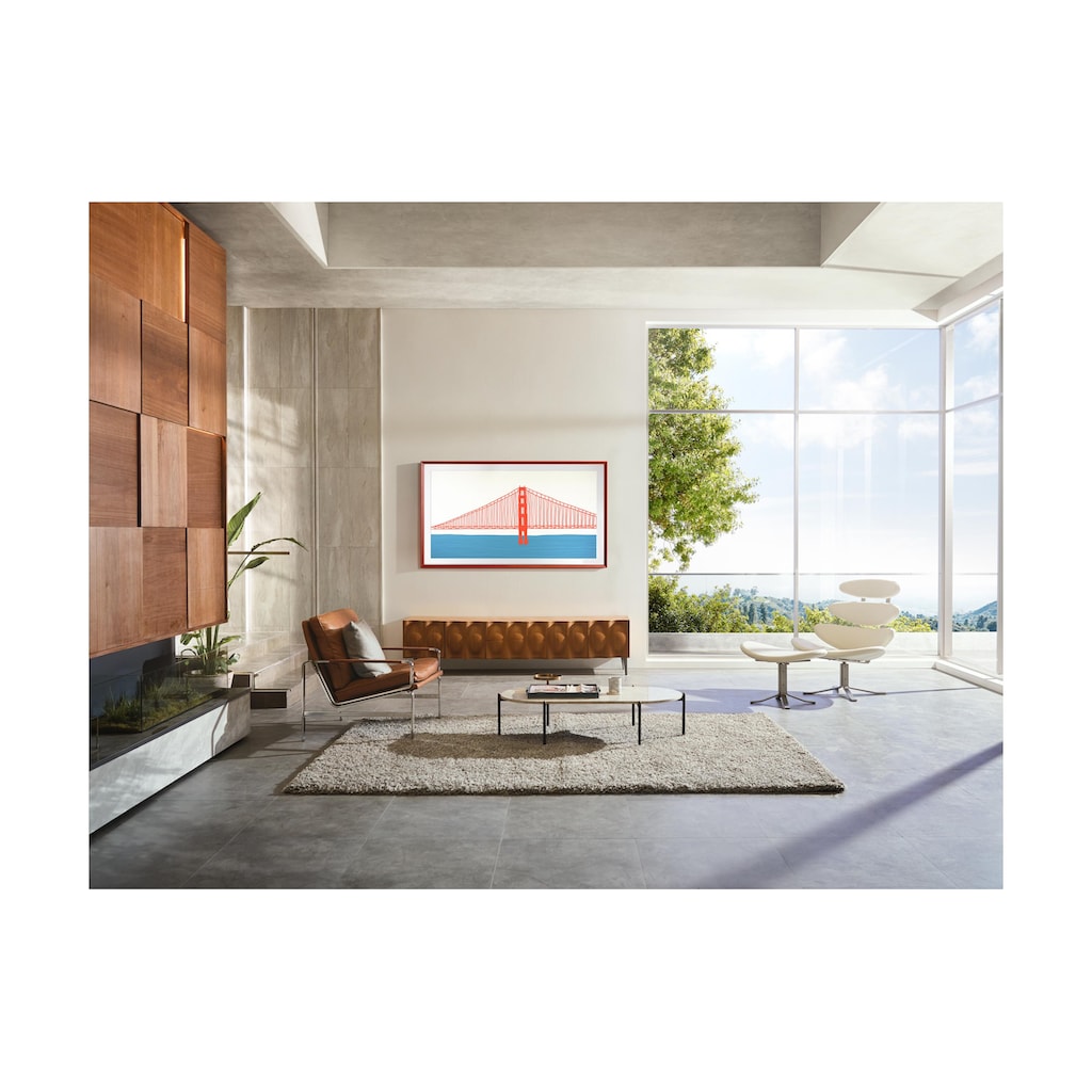 Samsung QLED-Fernseher »QE85LS03A AUXXN The Fram«, 214 cm/85 Zoll