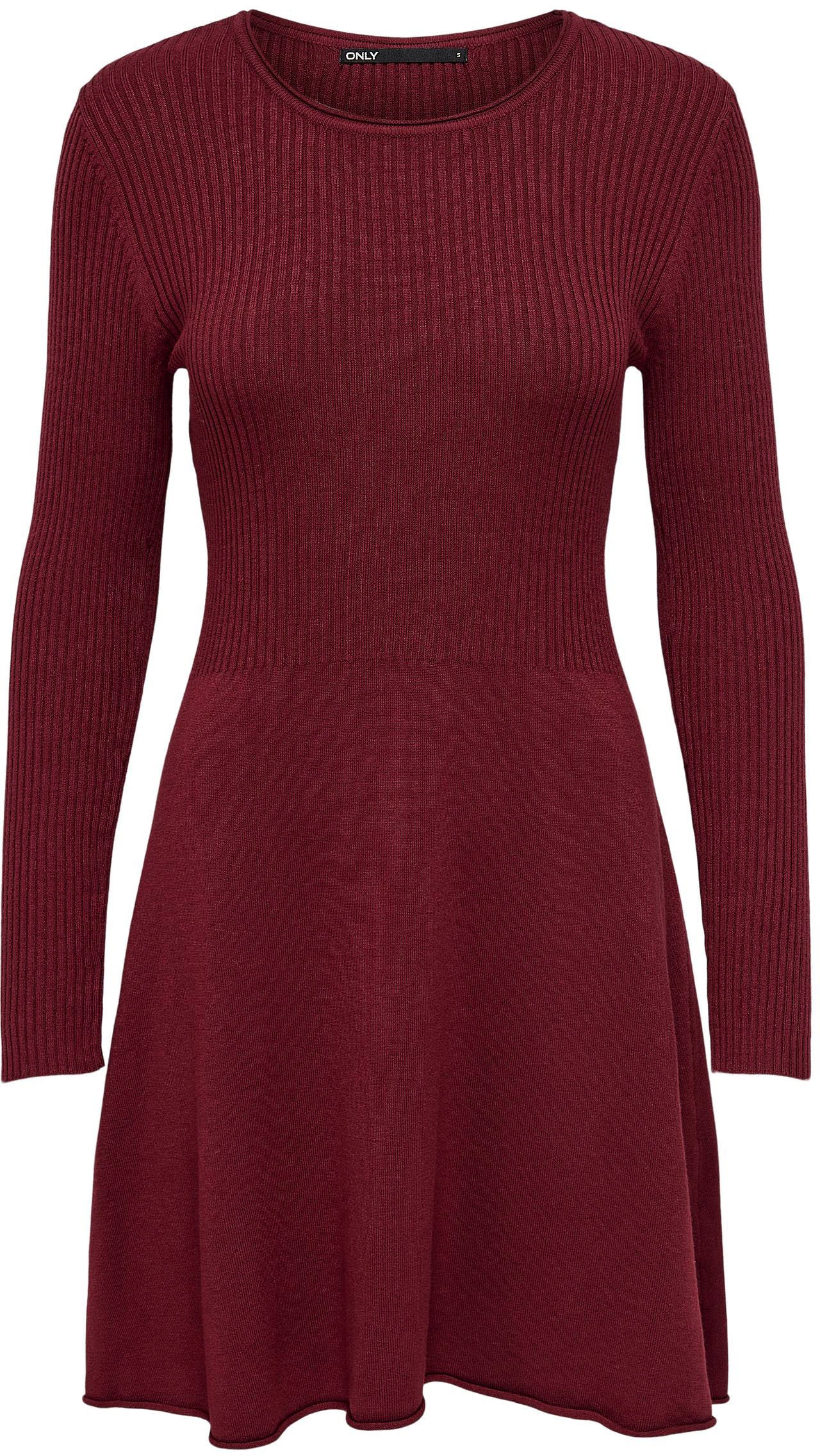 ONLY Strickkleid »ONLALMA L/S O-NECK DRESS KNT NOOS« online shoppen |  Jelmoli-Versand