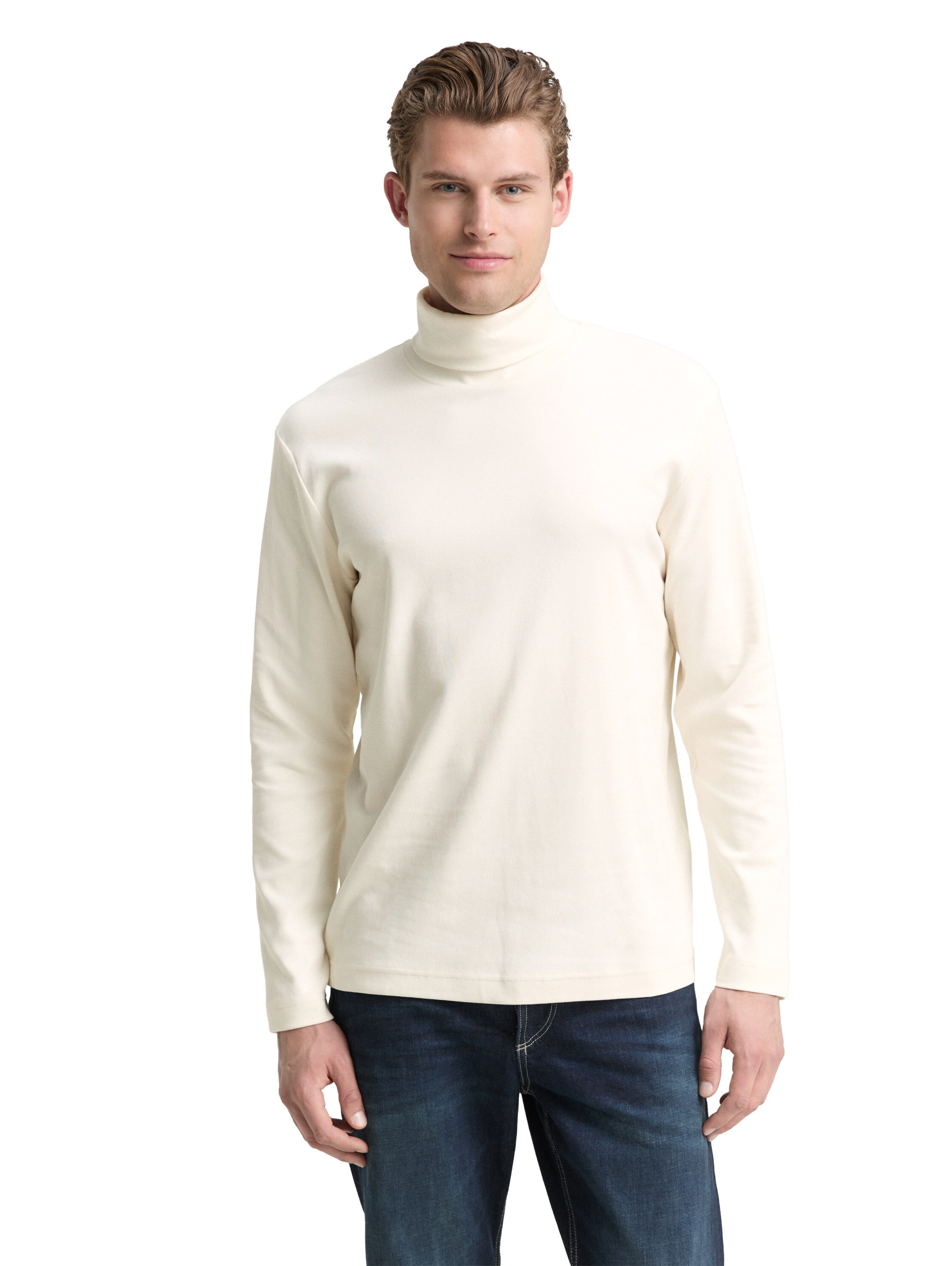 TOM TAILOR Langarmshirt mit Rollkragen