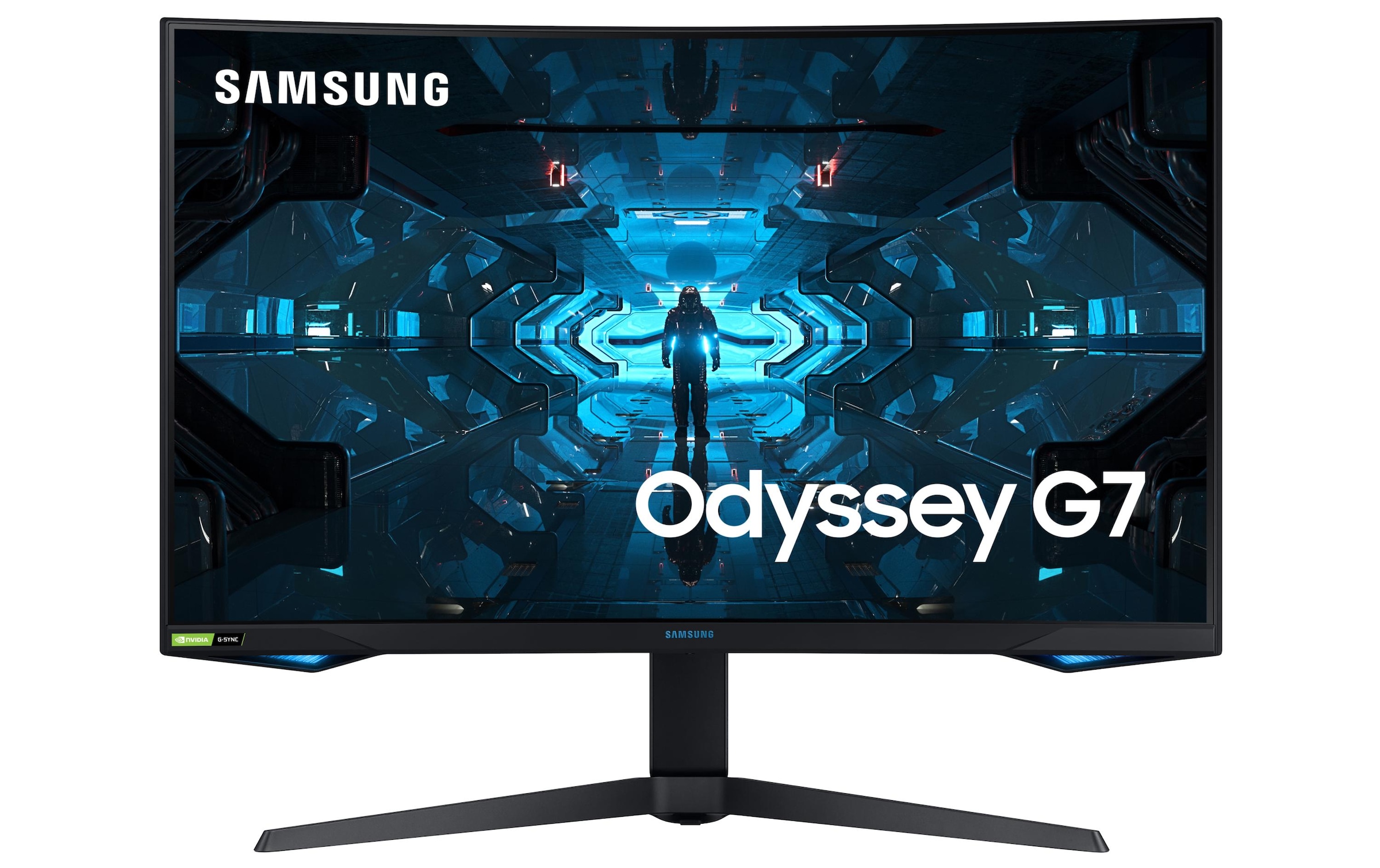 Samsung Curved-Gaming-Monitor »LC32G75TQSUXEN«, 79,69 cm/31,5 Zoll, 2560 x 1440 px, WQHD, 1 ms Reaktionszeit