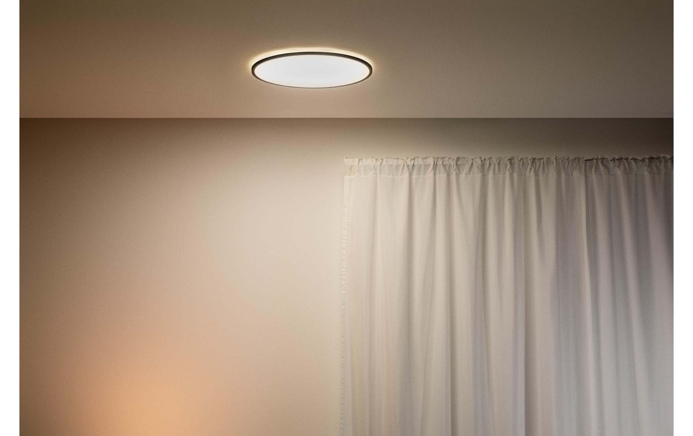 WiZ LED Deckenleuchte »Superslim Tunable White 2450 lm Schwarz«