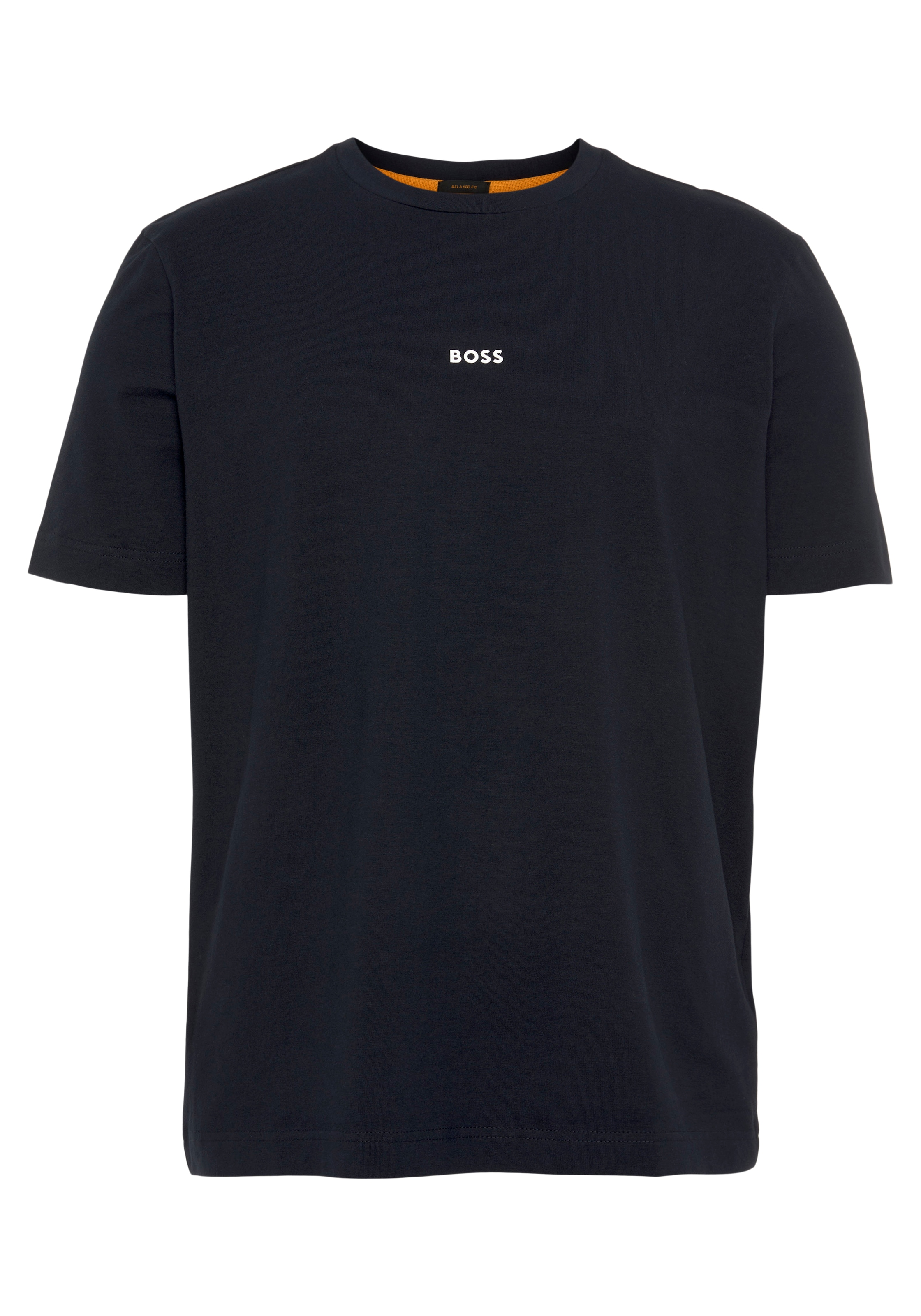 Rundhalsausschnitt online ORANGE bestellen T-Shirt »TChup«, BOSS | mit Jelmoli-Versand