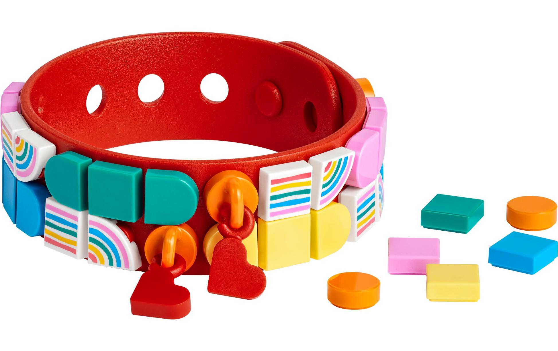 LEGO® Spielbausteine »Regenbogen Armband«, (37 St.)