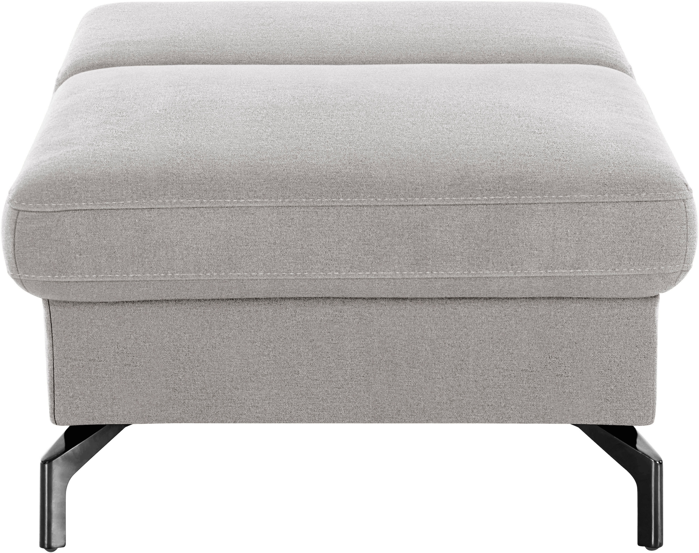 sit&more Hocker »Brisbane«, Fusshöhe 15 cm, mit Federkern und Klappfunktion