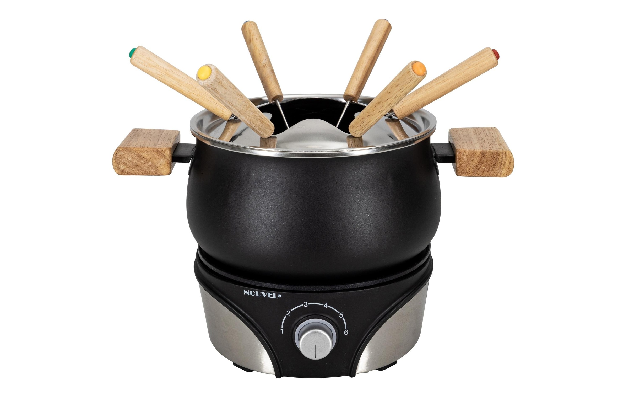 Nouvel Fondue »Maya 8 Tei«, Holzart: Gummibaum (China)
