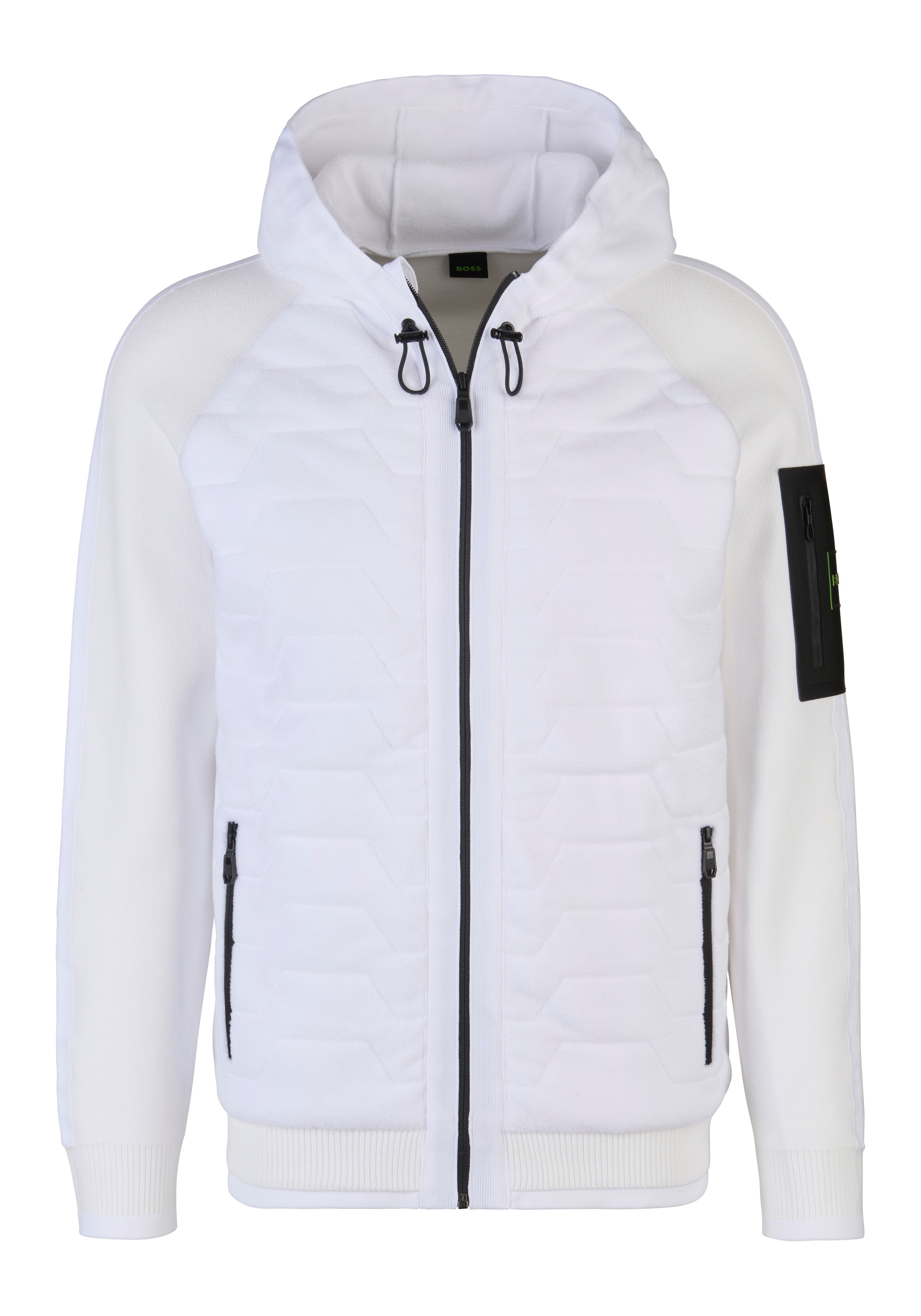 BOSS GREEN Steppjacke »Martic« mit Kapuze mit Ärmeltasche