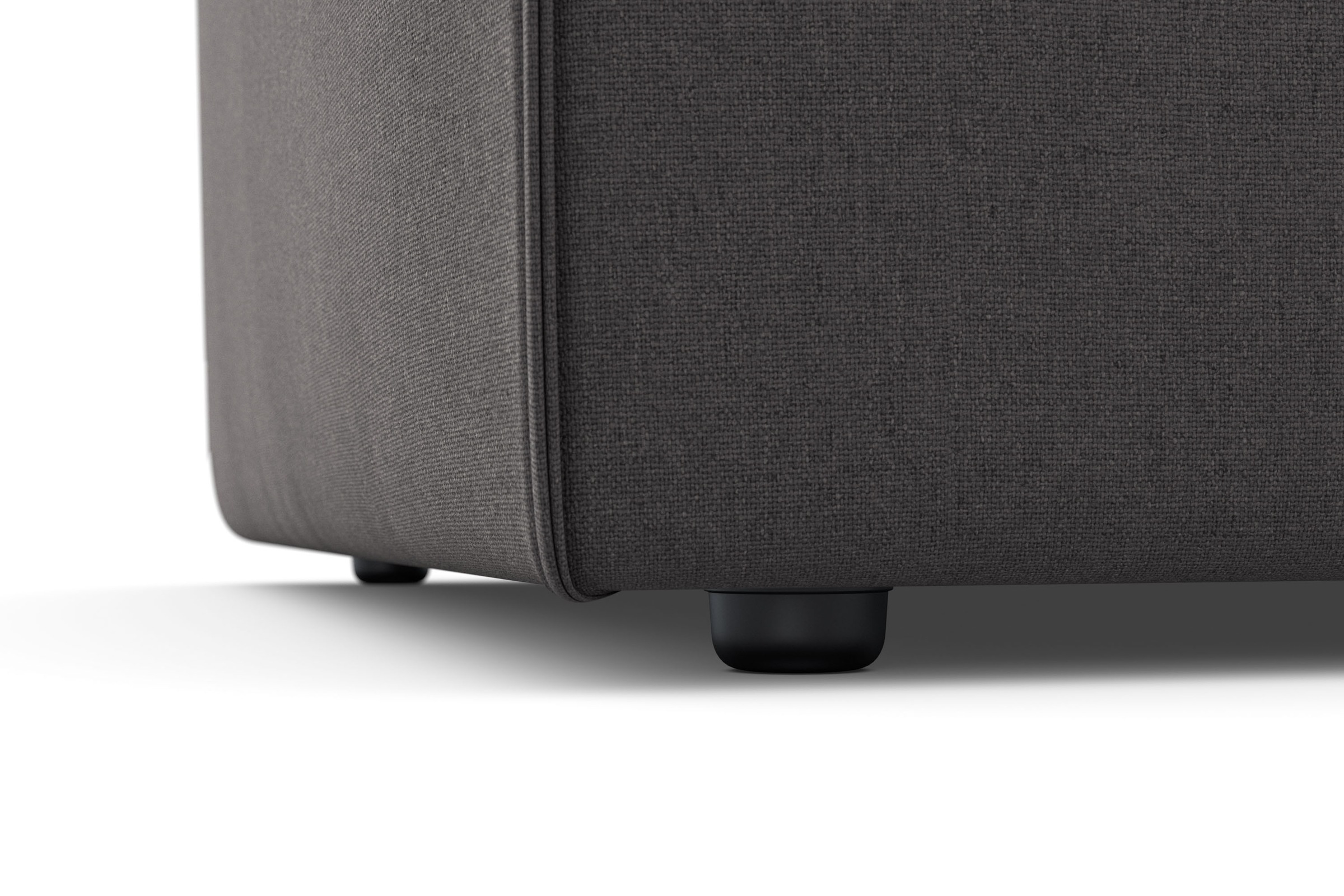 RAUM.ID Ottomane »Merid Chaiselongue, Masse B/T/H: 100/162/70 cm«, als Modul oder separat verwendbar, für individuelle Zusammenstellung