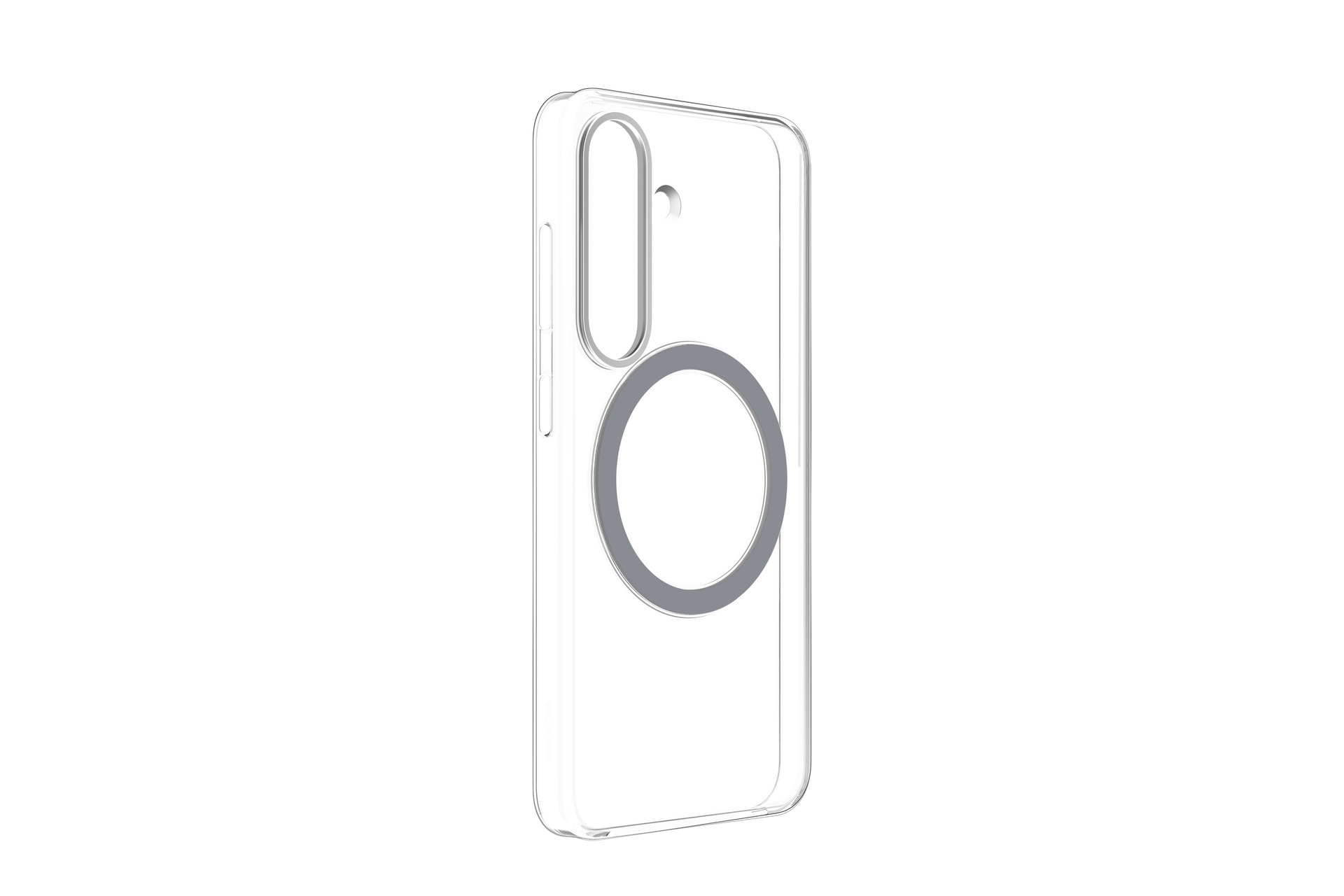 Samsung Handyhülle »Clear Magnet Case Qi2 für Samsung Galaxy S25«, Backcover, Schutzhülle, Handyschutzhülle, Case, Schutzcase, stossfest