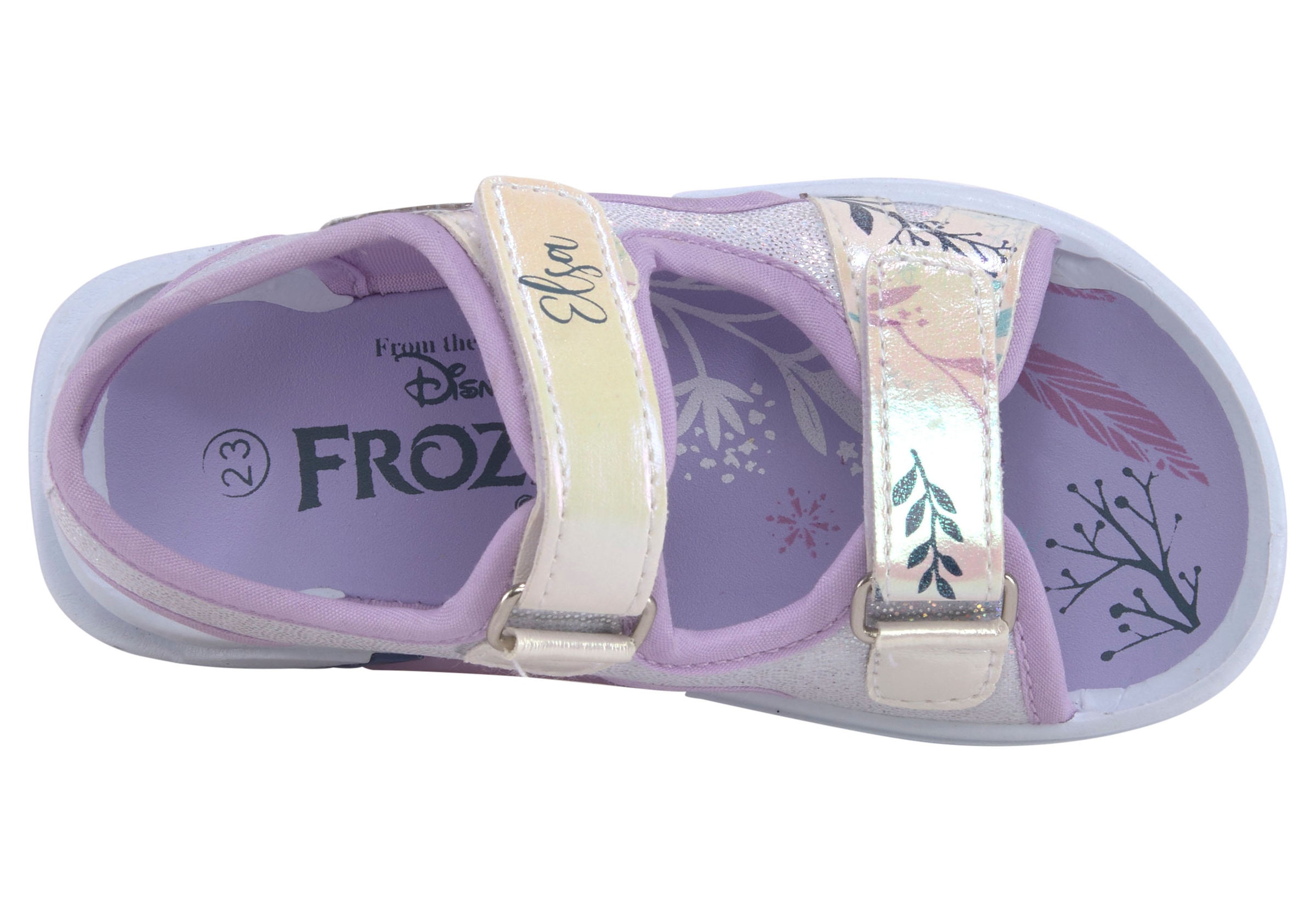 Disney Sandale »Frozen«, mit Klettverschlüssen