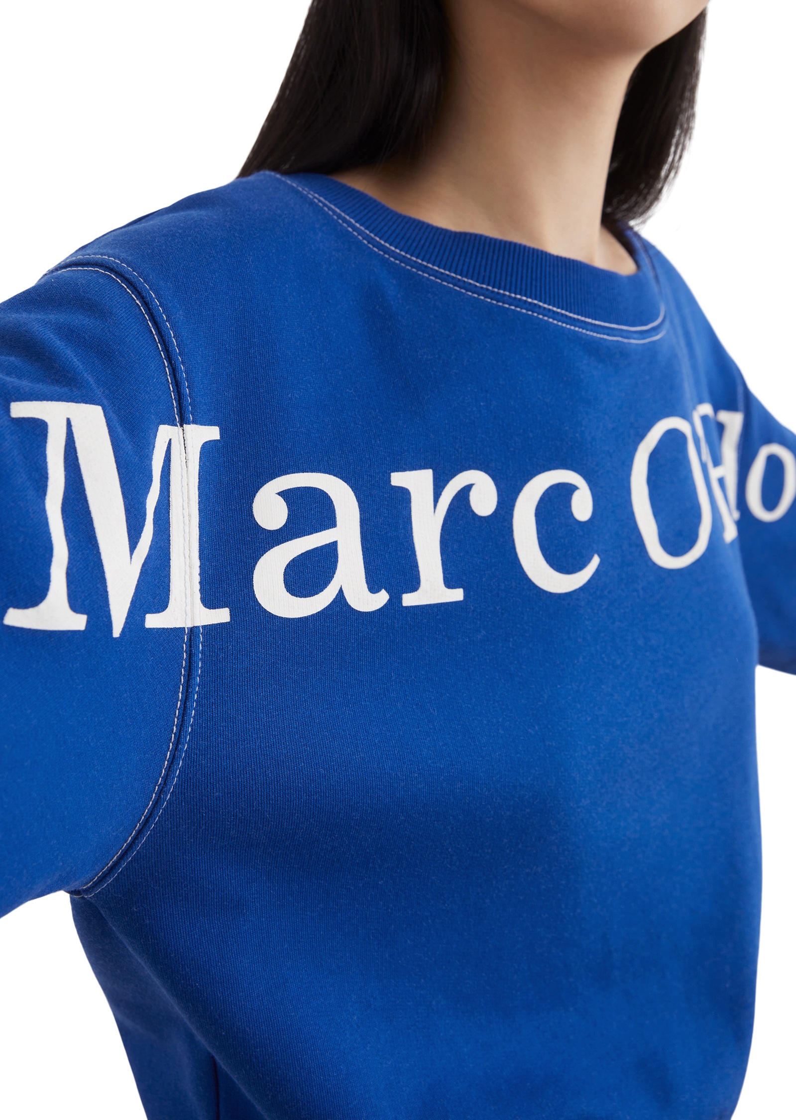 Marc O'Polo Sweatshirt »gecroppte Form«