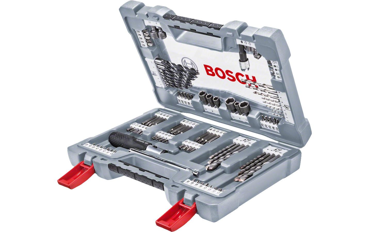 Bohrer- und Bit-Set »Premium X-Line«, (105 tlg.)