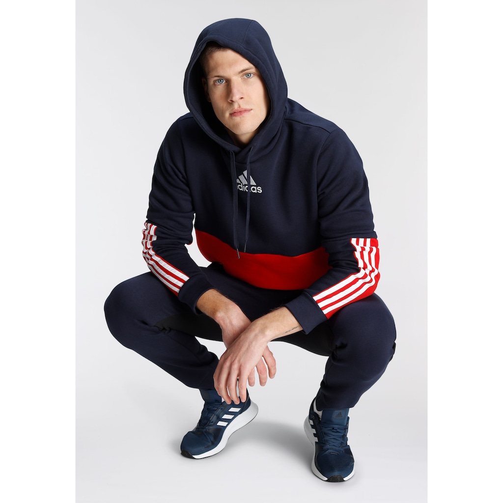 adidas Sportswear Kapuzensweatshirt »ESSENTIALS COLORBLOCK FLEECE HOODIE«
