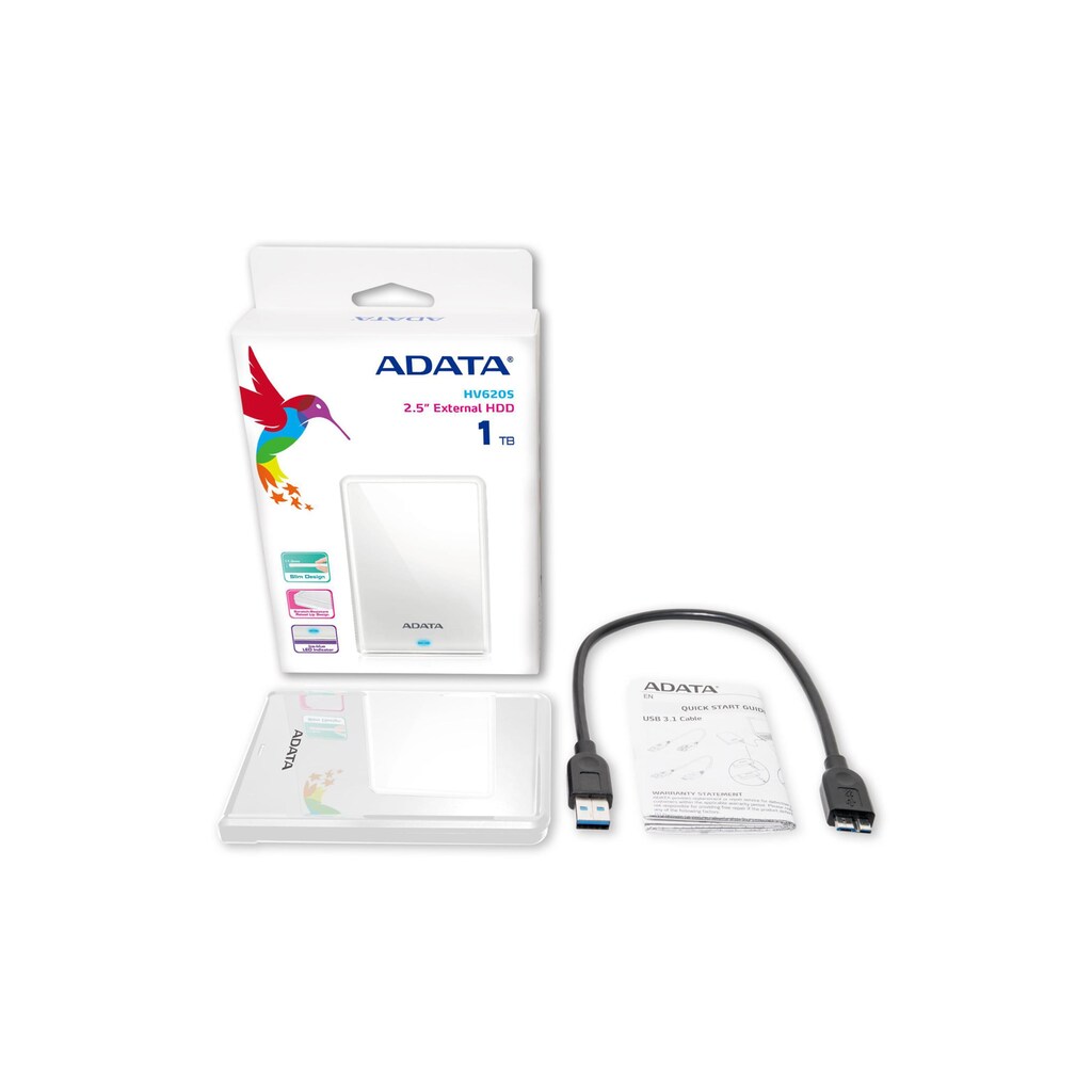 ADATA externe HDD-Festplatte »HV620S 2 TB«