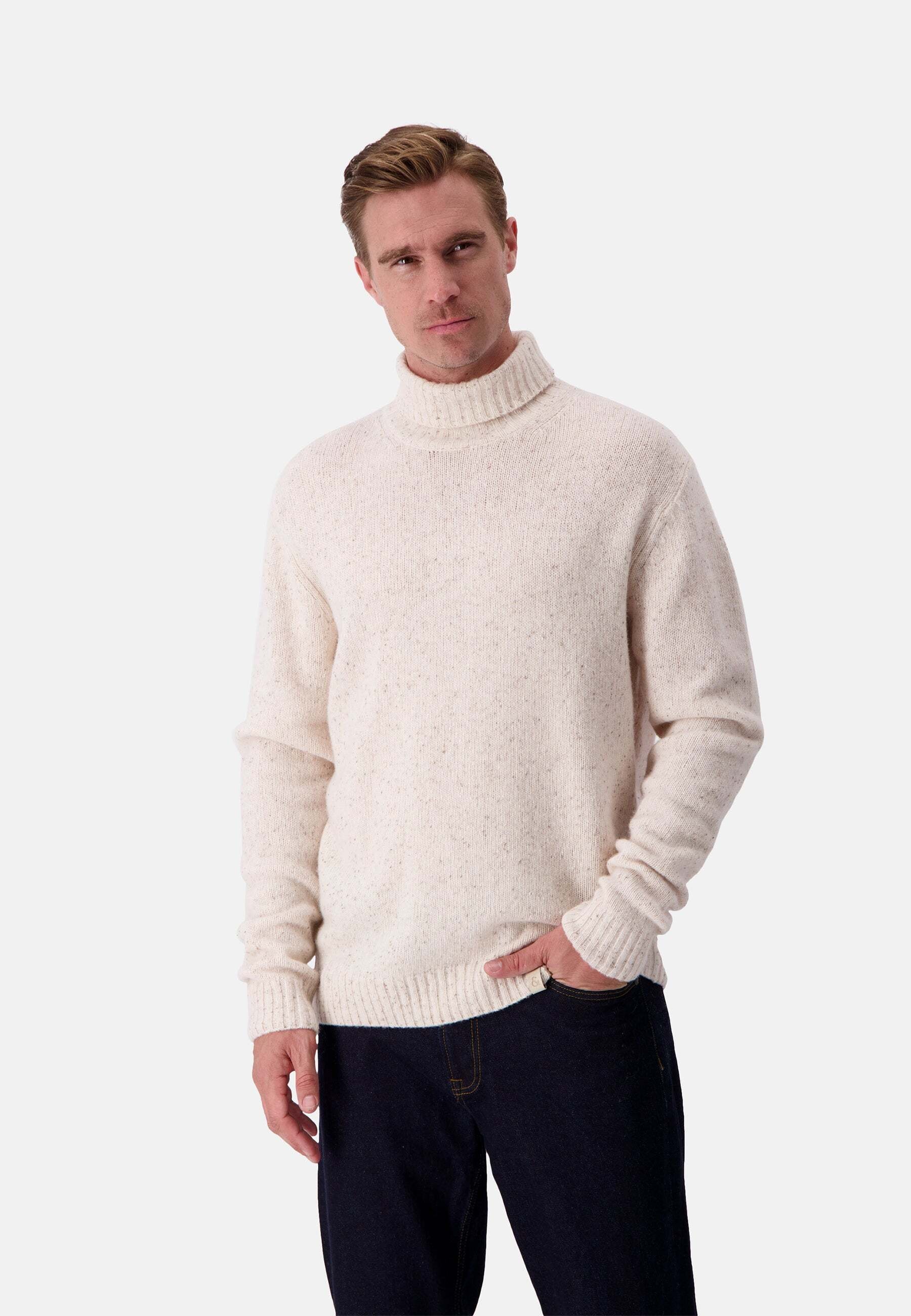 colours & sons Strickpullover »colours & sons Pullover Turtleneck Donegal«