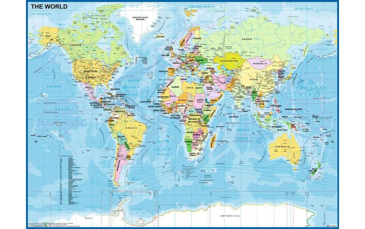 Ravensburger Puzzle »Die Welt«, (200 tlg.)