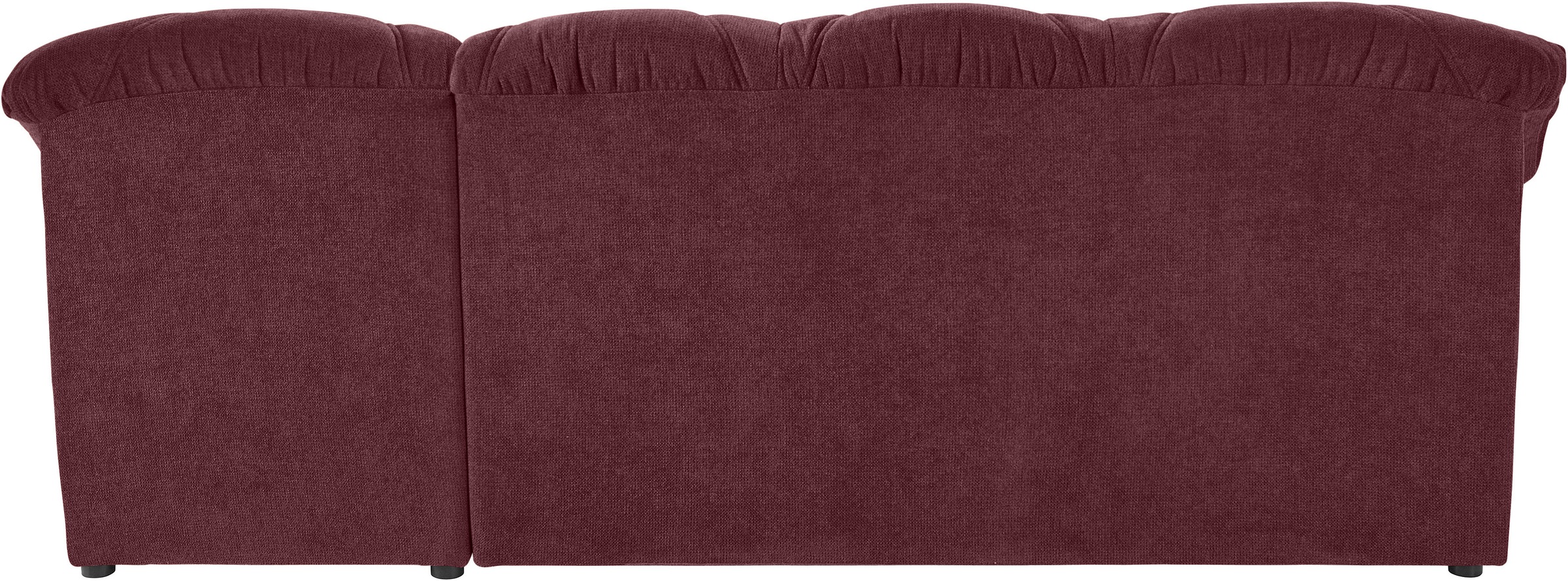 DOMO collection Ecksofa Papenburg L-Form, in grosser Farbvielfalt, wahlweise mit Bettfunktion