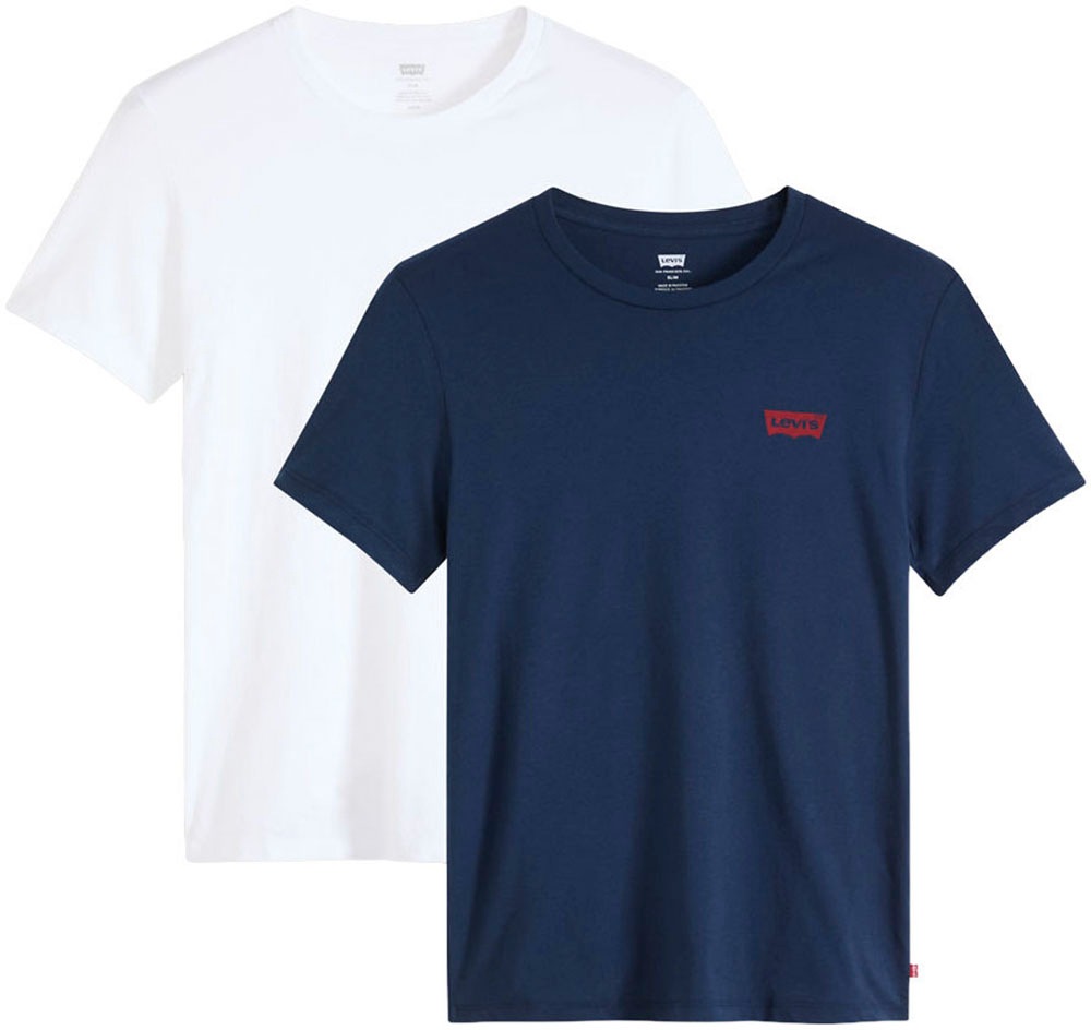 Levi's® Kurzarmshirt mit Levi's® Logo auf der Brust