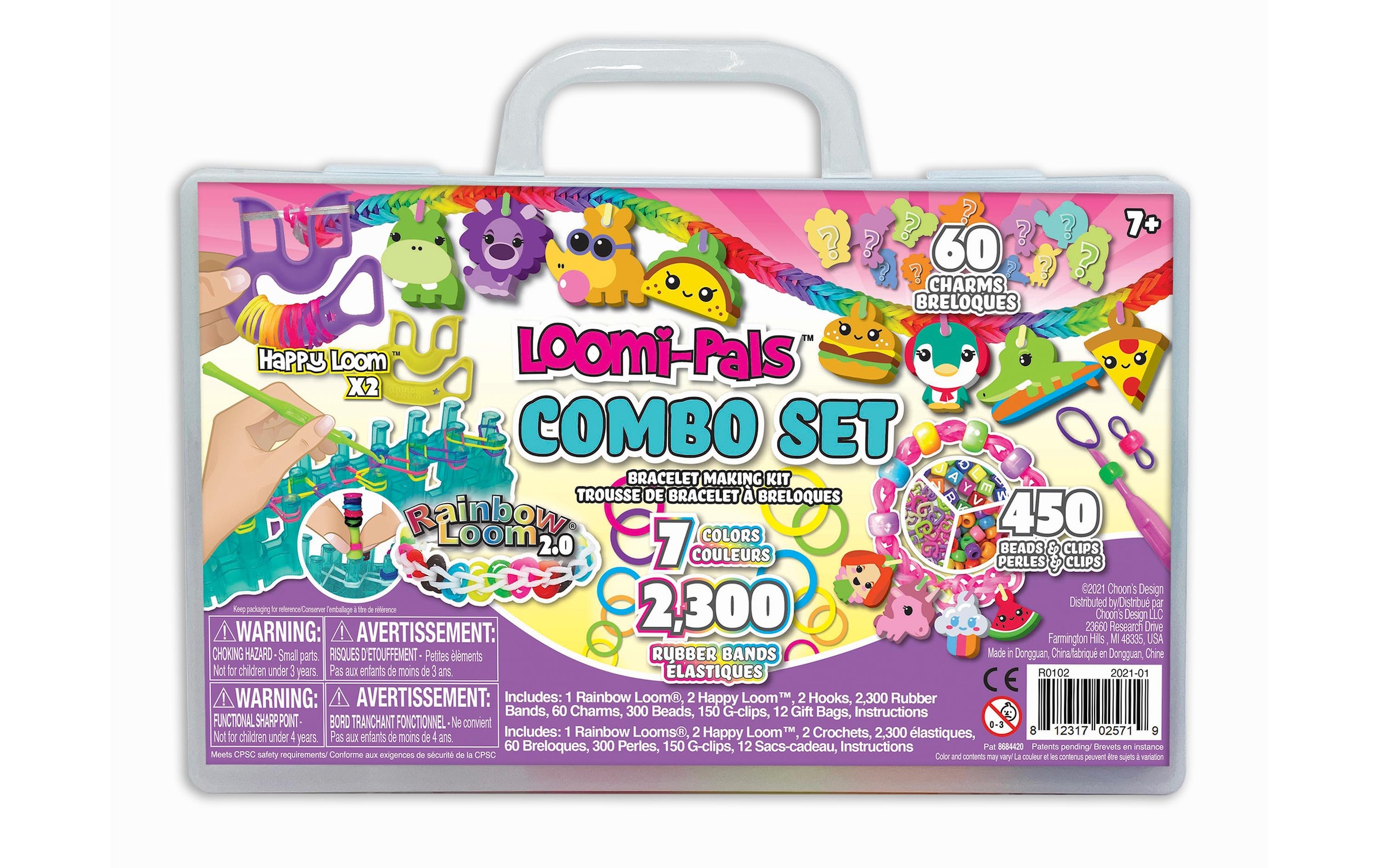 Bandai Kreativset »Rainbow Loom Combo Set – Loomi-Pals«