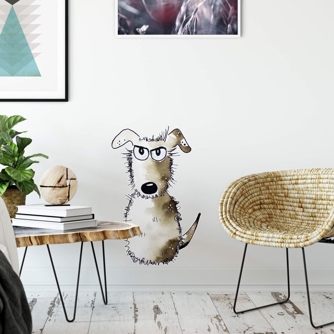 Wall-Art Wandtattoo »Lebensfreude - Kleiner Hund«, (1 St.) online kaufen |  Jelmoli-Versand
