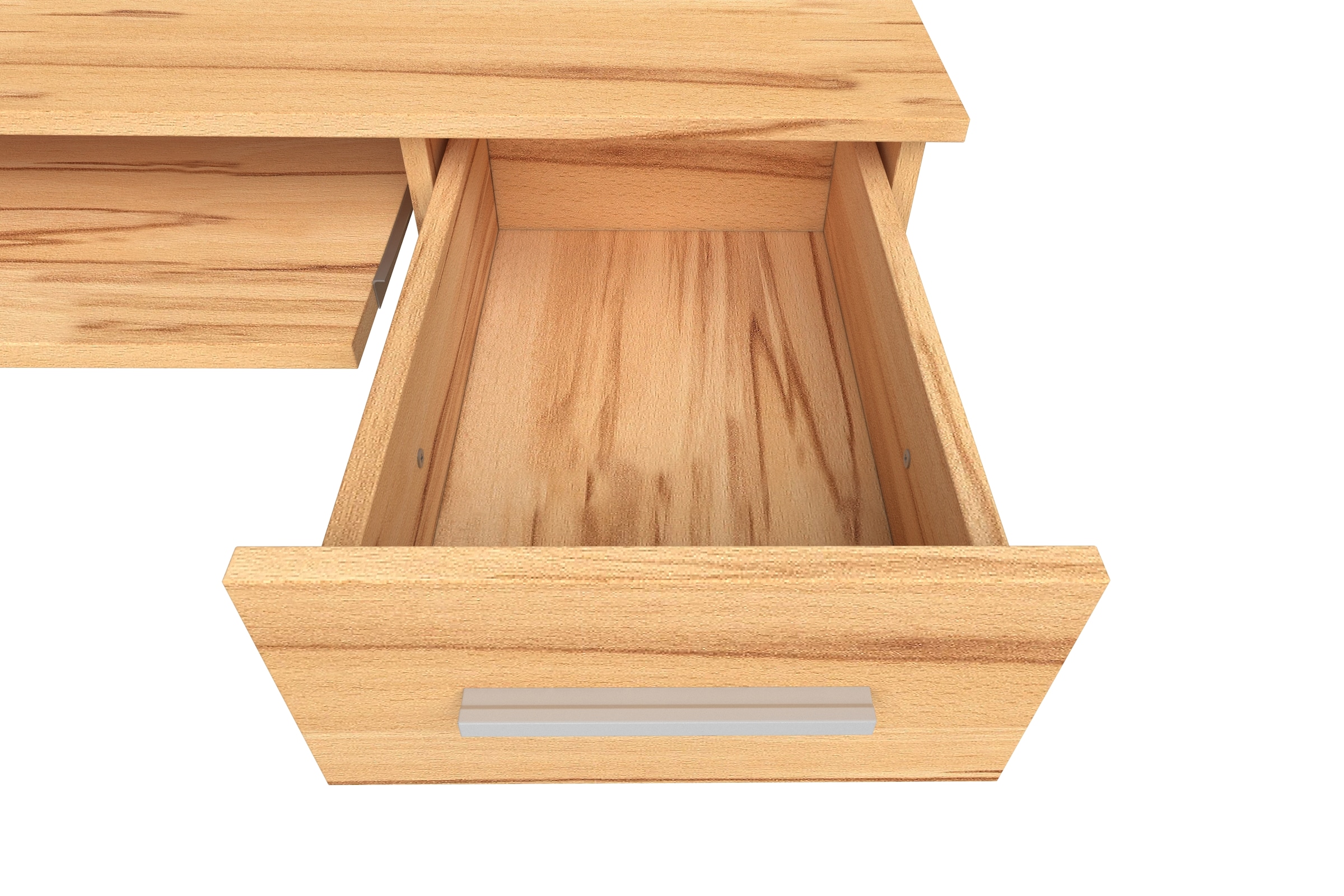 VOGL Möbelfabrik Schreibtisch »Don«, mit Tastatur- & Druckerauszug, Breite 137,5 cm, Made in Germany