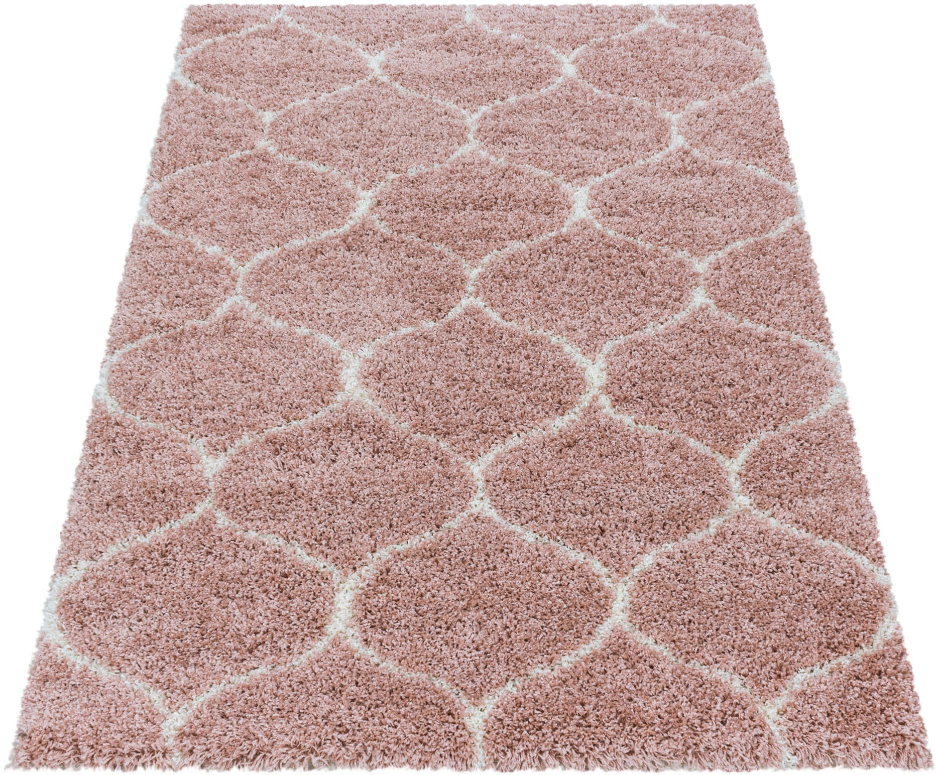 Ayyildiz Teppiche Hochflor-Teppich »SALSA 3201«, rechteckig, 50 mm Höhe, auch in rund, Pflegeleicht / Strapazierfähig / Shaggy/ Wohnzimmer