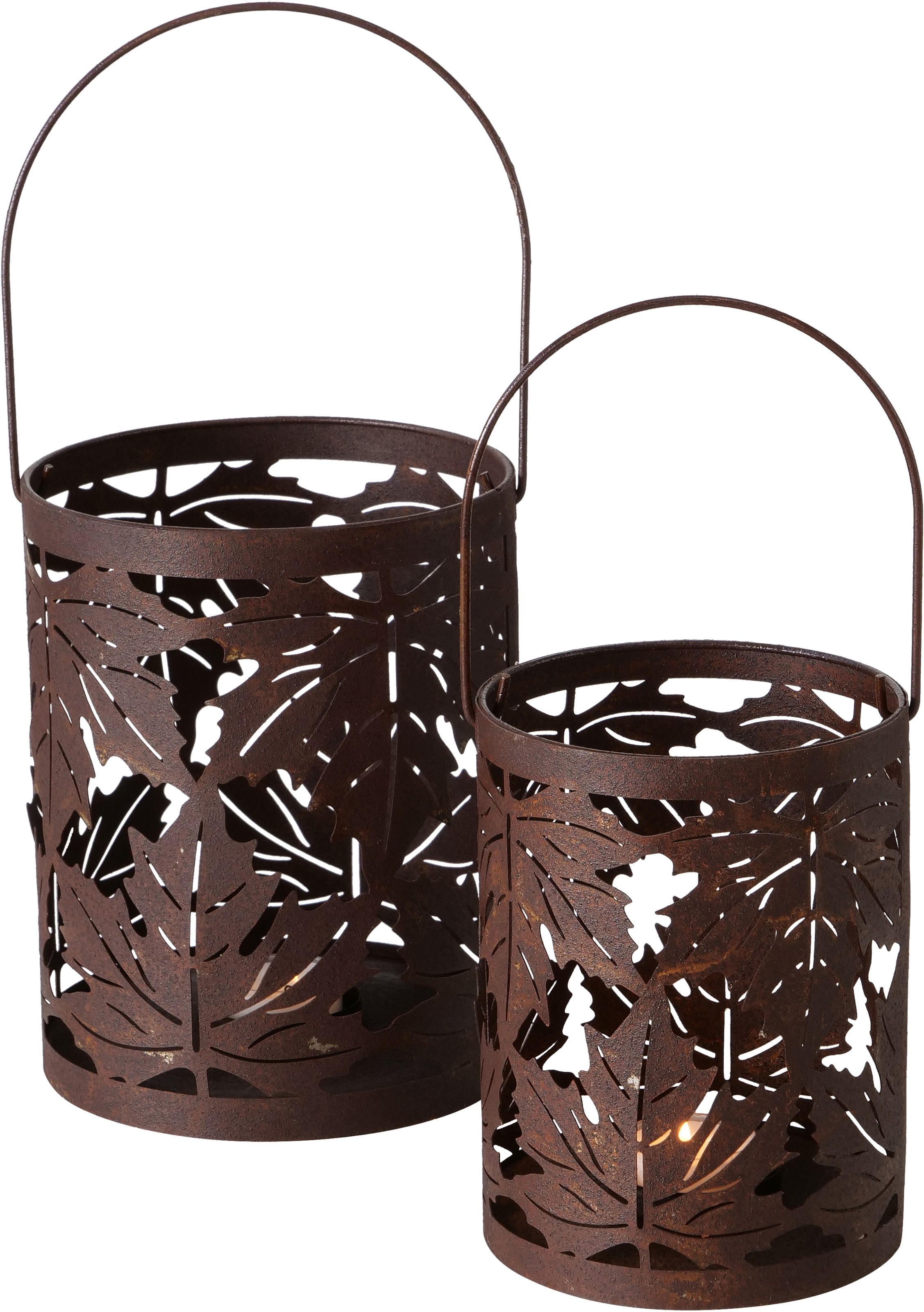 mit »Weihnachtsdeko«, shoppen online | (4 Jelmoli-Versand Creativ Reliefstruktur hübscher Glas Kerzenhalter deco St.),