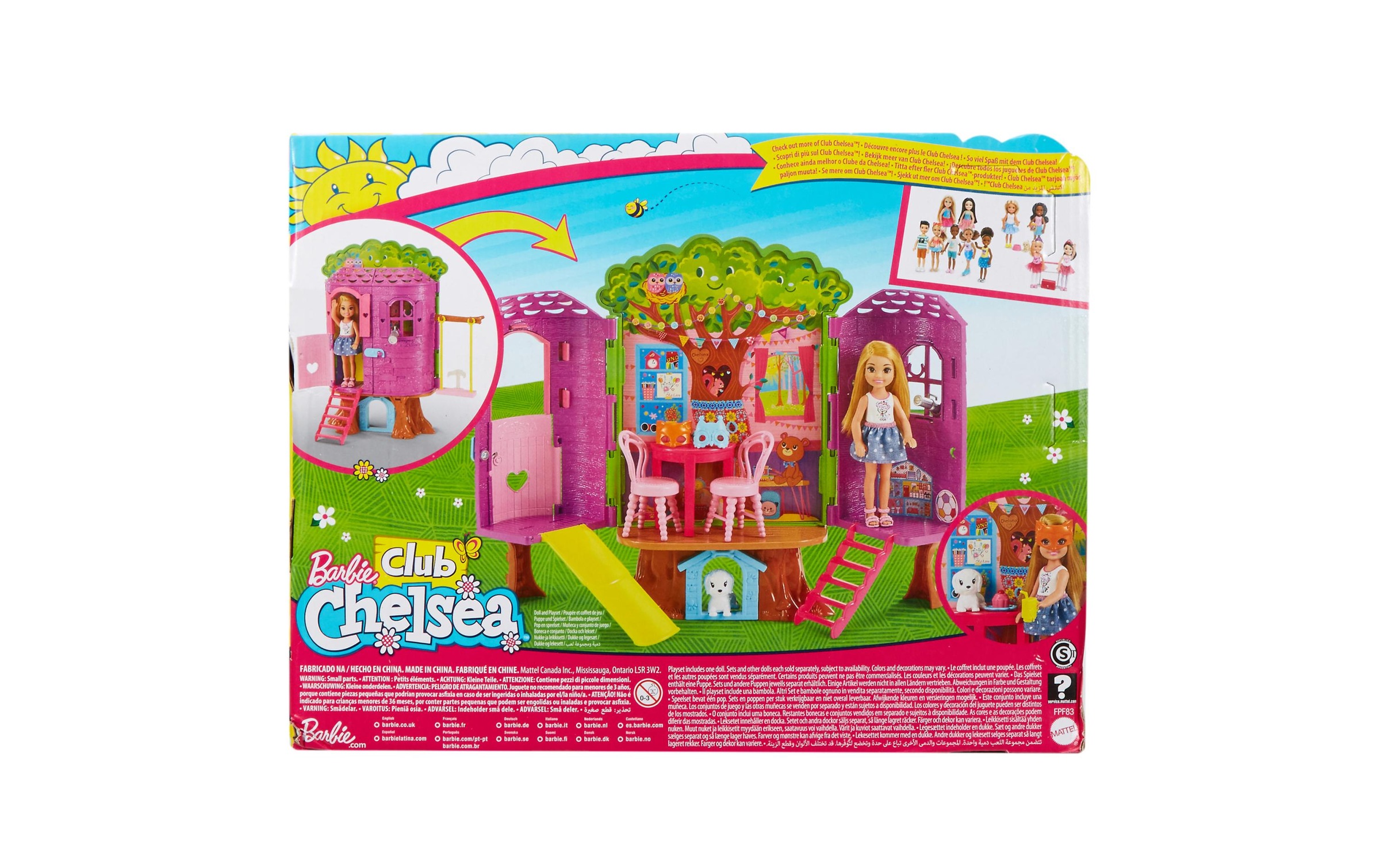 Barbie Puppen Spielcenter »Chelsea Baumhaus Spielset«