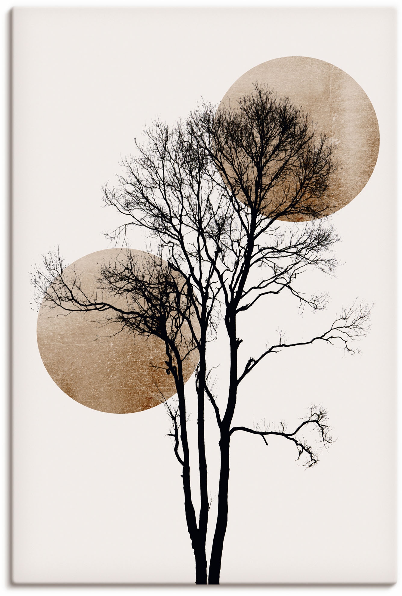 Artland Wandbild »Sonne und online Mond | Jelmoli-Versand bestellen (1 versteckt«, Baumbilder, St.)