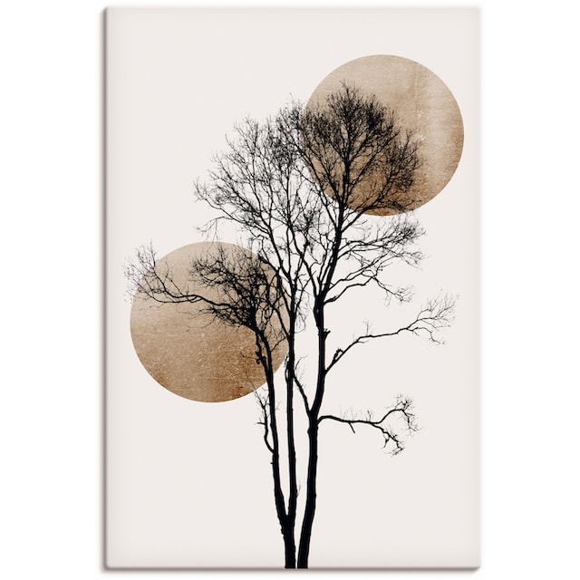 Artland Wandbild »Sonne und Mond versteckt«, Baumbilder, (1 St.) online  bestellen | Jelmoli-Versand