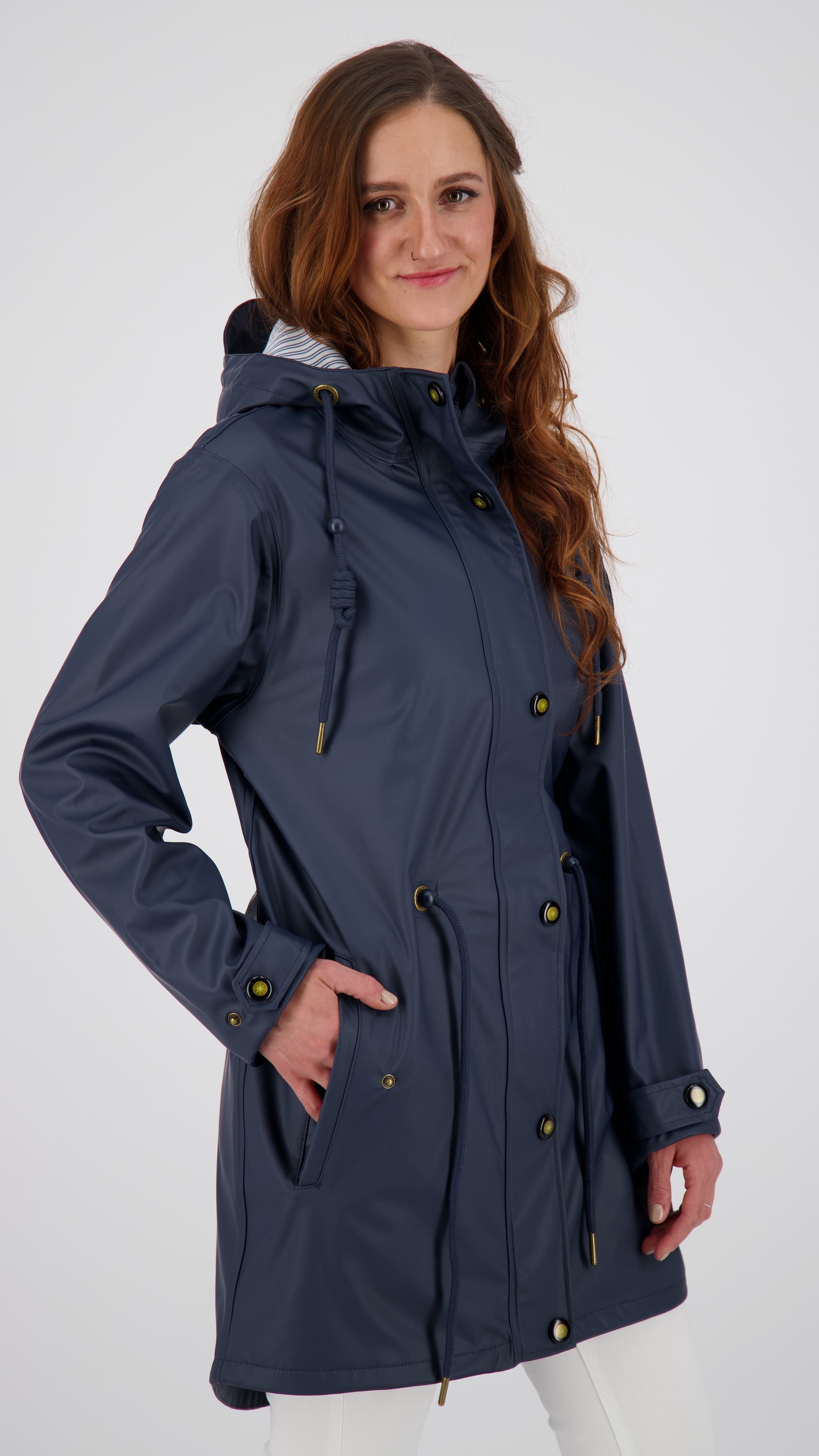 DEPROC Active Regenjacke »Friesennerz LOVE PEAK UNI WOMEN«, auch in Grossen Grössen erhältlich