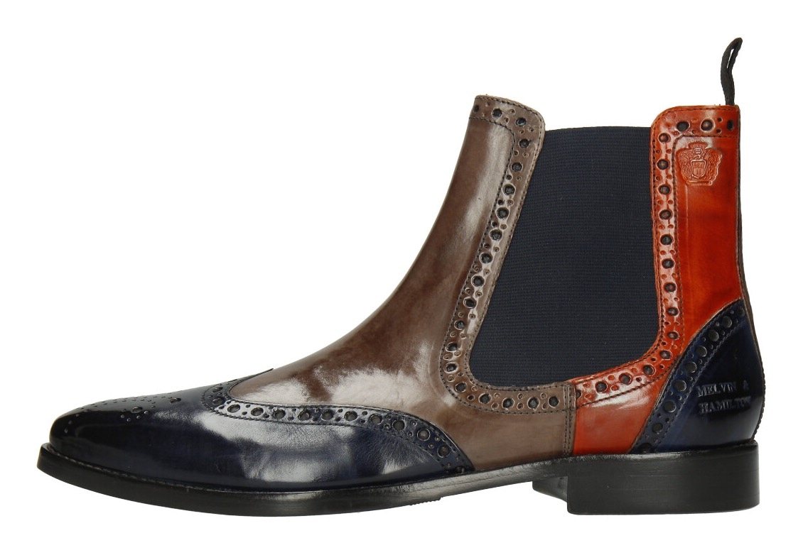 Melvin & Hamilton Chelseaboots »MARTIN 5 - vegetabil gegerbt«, mit Lederlaufsohle