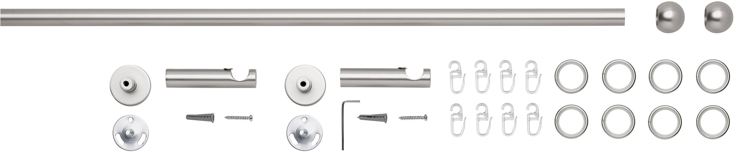 Good Life "BOLA" Ø 16 mm 1 läufig-läufig Fixmass mit Ringen