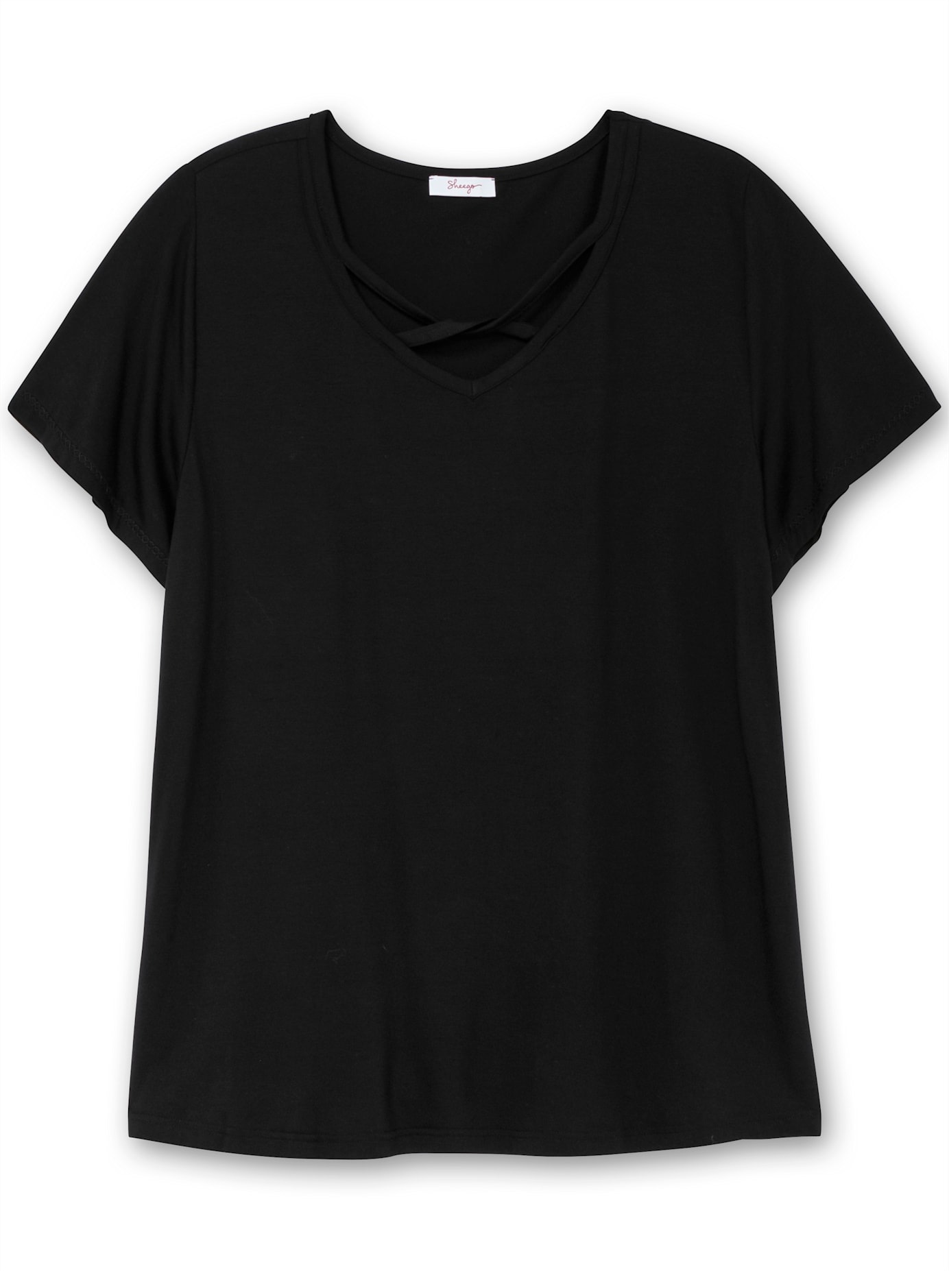 Sheego T-Shirt »T-Shirt«, (1 tlg.)