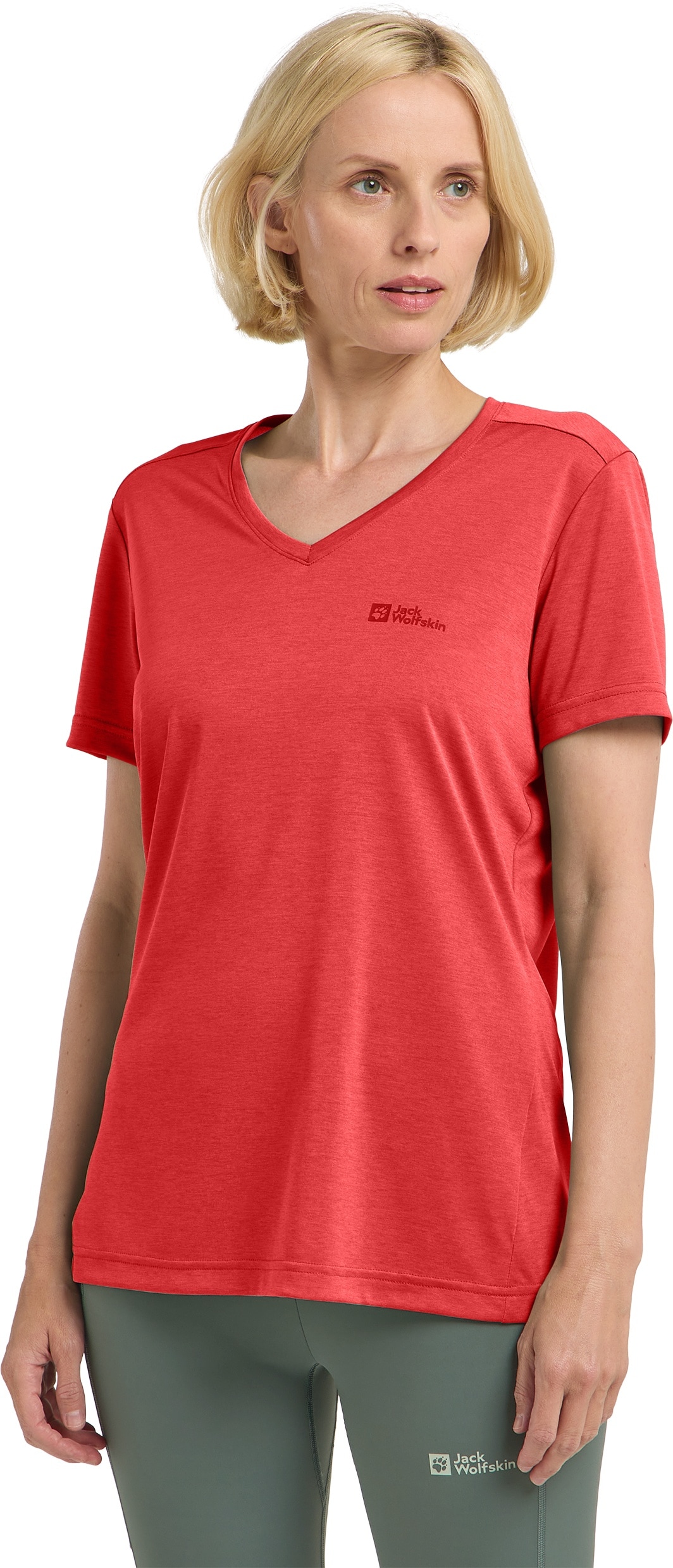 Jack Wolfskin V-Shirt "CROSSTRAIL T WOMEN"
