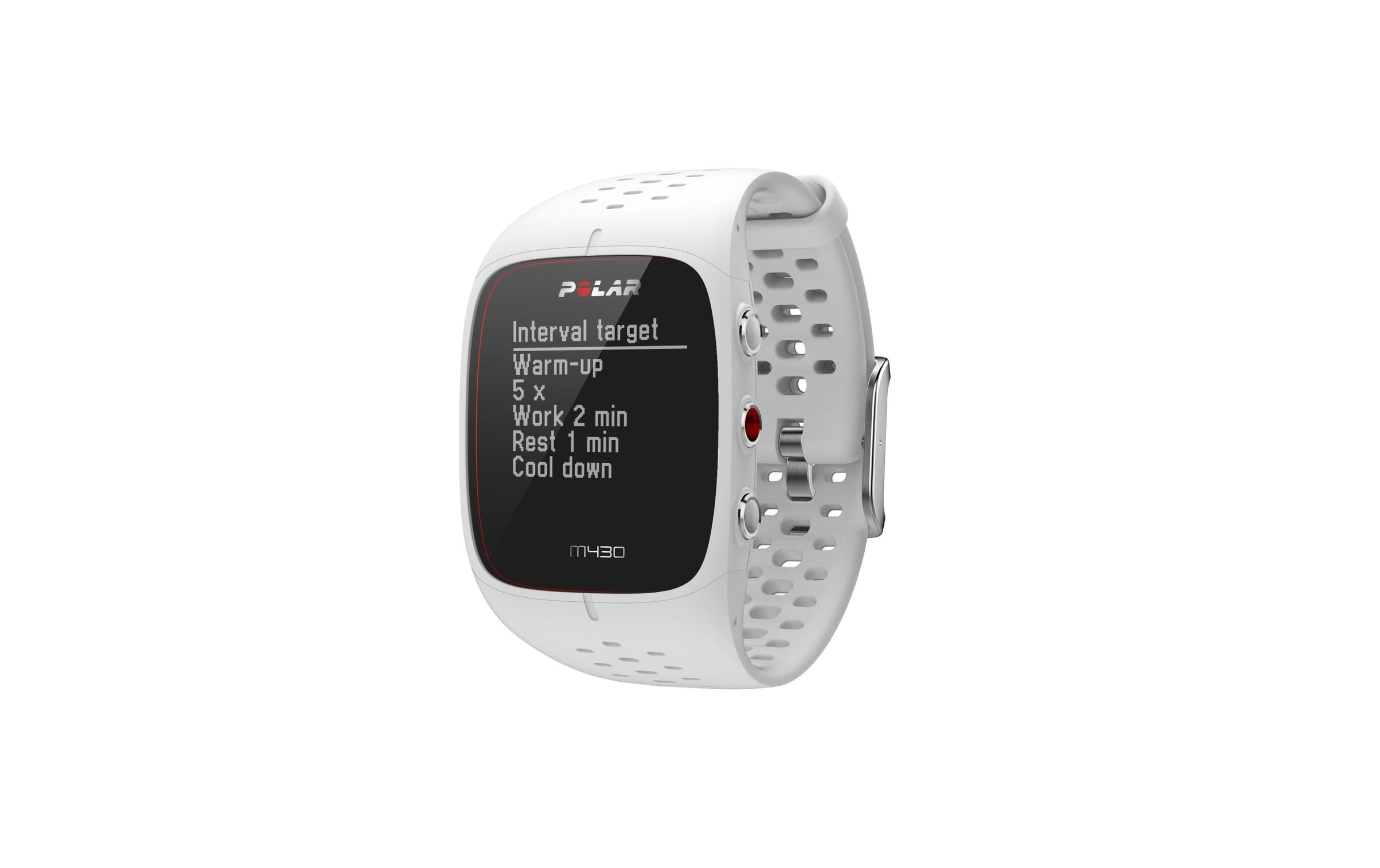 Polar Smartwatch »M430 Weiss«,)