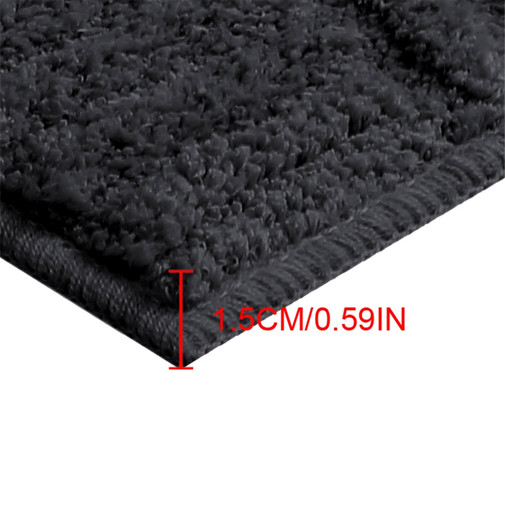 my home Badematte »Ognon, Scandi, Boho, modernes Muster«, rutschhemmend beschichtet, fussbodenheizungsgeeignet-schnell trocknend-strapazierfähig, Badteppich, Uni Farben, Hoch-Tief-Effekt