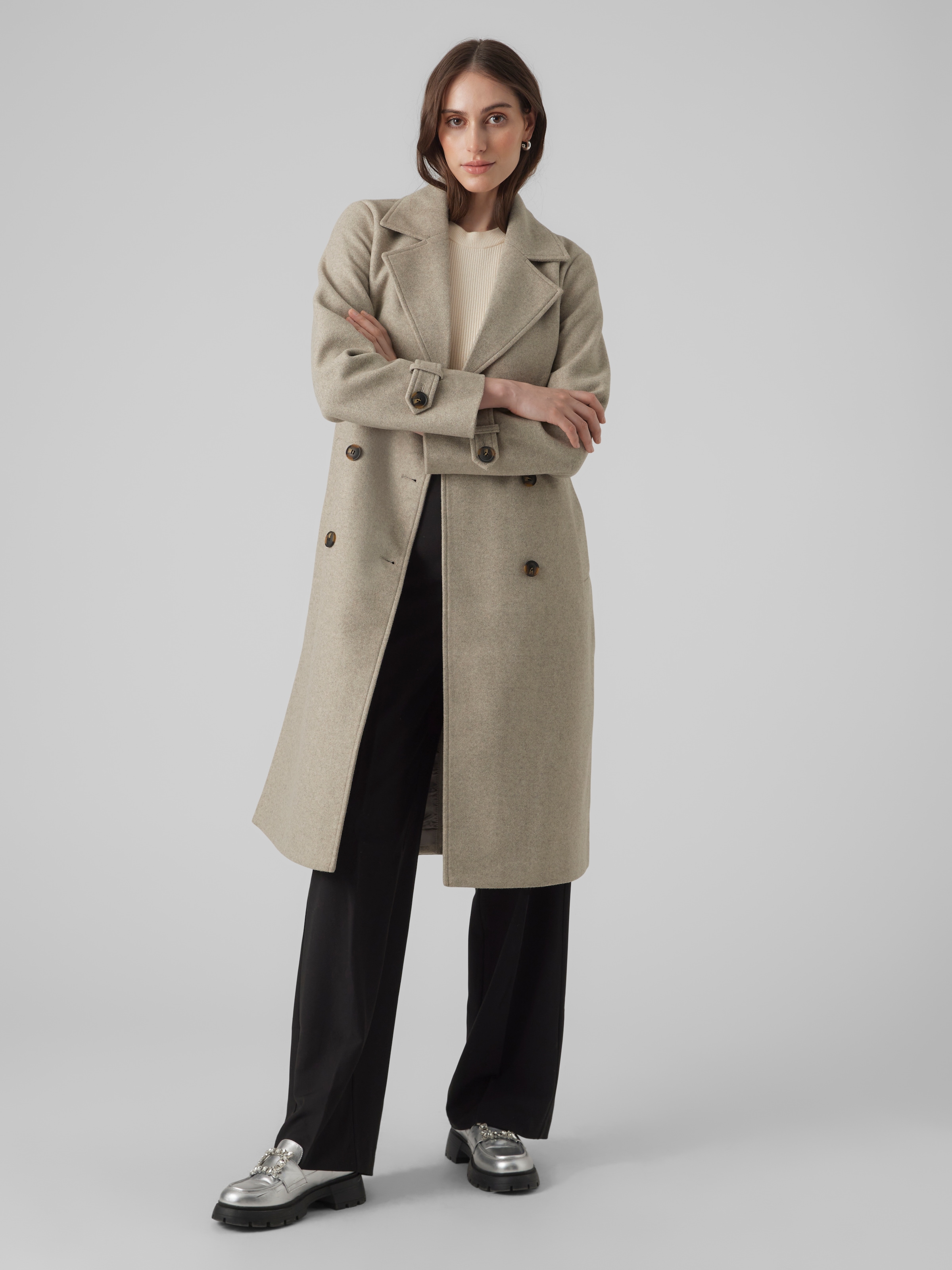 Vero Moda Trenchcoat »VMFORTUNEVEGA LONG TRENCHCOAT GA NOOS«