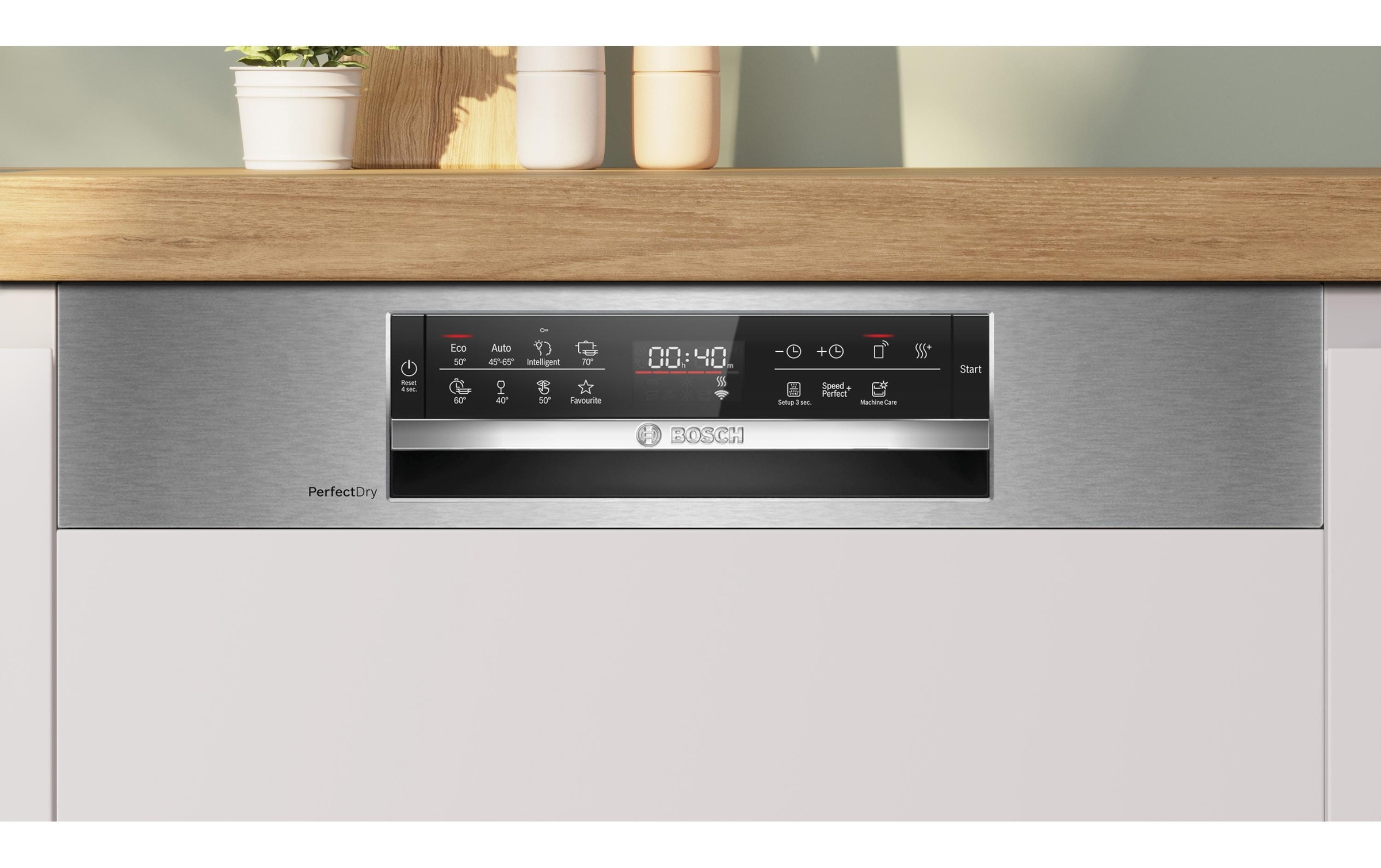 BOSCH teilintegrierbarer Geschirrspüler »SMI6ZDS16E«, 13 Massgedecke