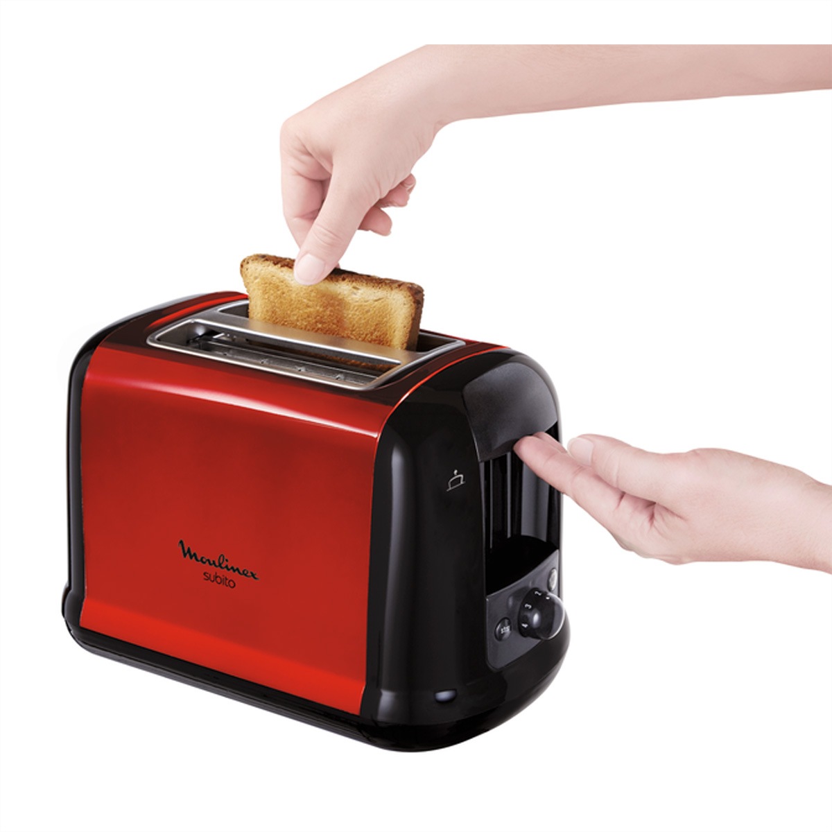 Moulinex Toaster »Moulinex Toaster Subito red«