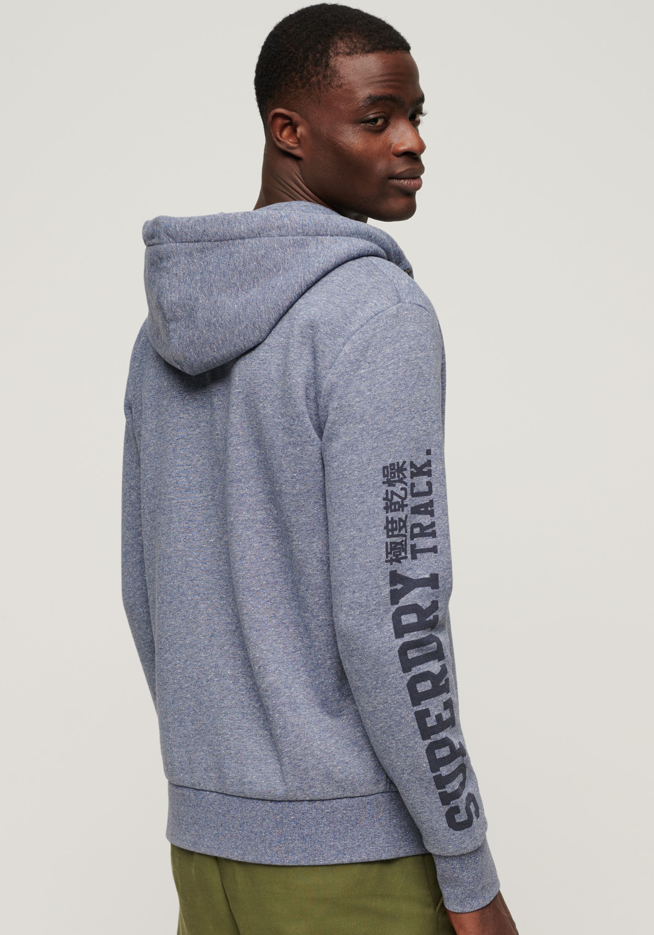 Superdry Kapuzensweatjacke »ATHLETIC COLL GRAPHIC ZIPHOOD«