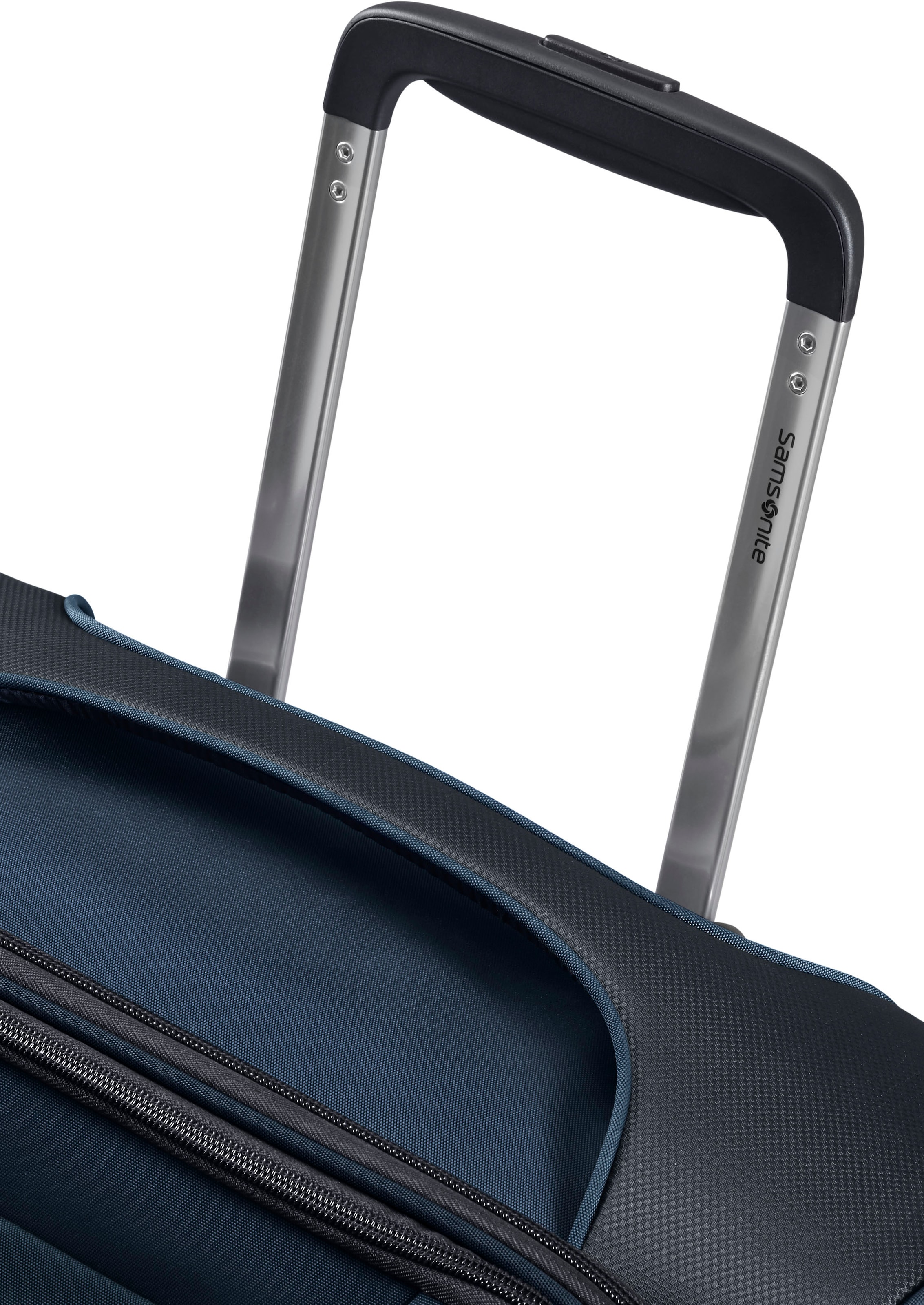 Samsonite Weichgepäck-Trolley »D'LITE, verschiedene Grössen und Farben«, 4 Rollen, Hartschalen-Koffer Reisekoffer TSA-Zahlenschloss Volumenerweiterung