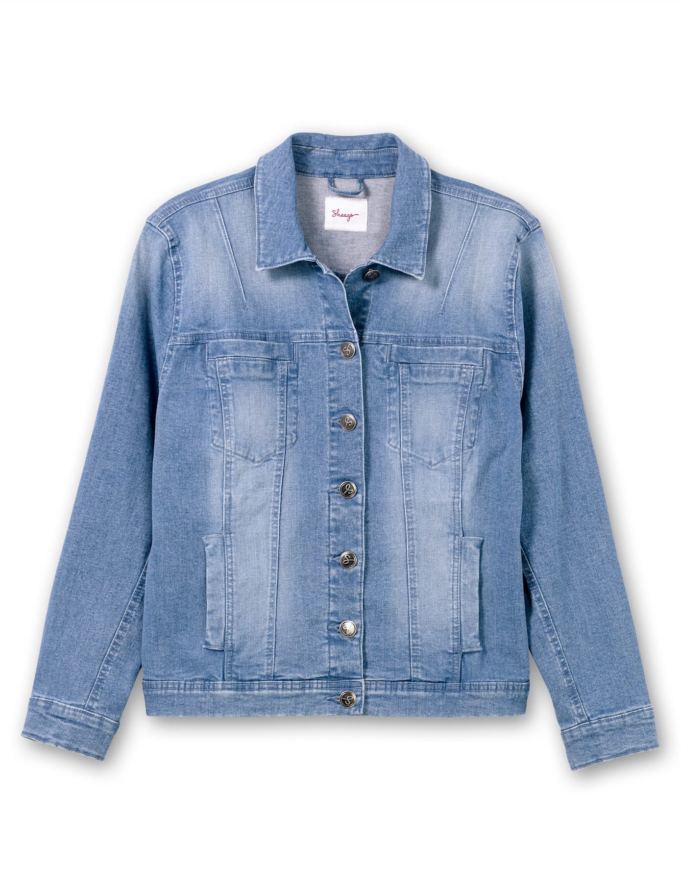 Sheego Jeansjacke, ohne Kapuze