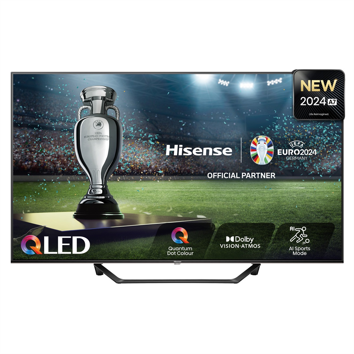 QLED-Fernseher »Hisense TV 55A7NQ, 55", 4K, QLED, 60Hz«, 139 cm/55 Zoll, UHD