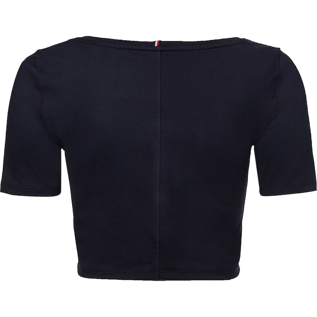 Tommy Hilfiger Sport T-Shirt »CROPPED FITTED TEE«, mit Tommy Hilfiger Sport  Markenlabel online bestellen bei Jelmoli-Versand Schweiz
