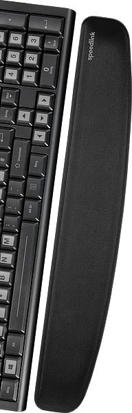 Speedlink Tastatur-Handballenauflage »SATEEN Ergonomic Wrist Rest Handgelenkauflage«, für Büro und Gaming – Handballenauflage mit Schaumstofffüllung